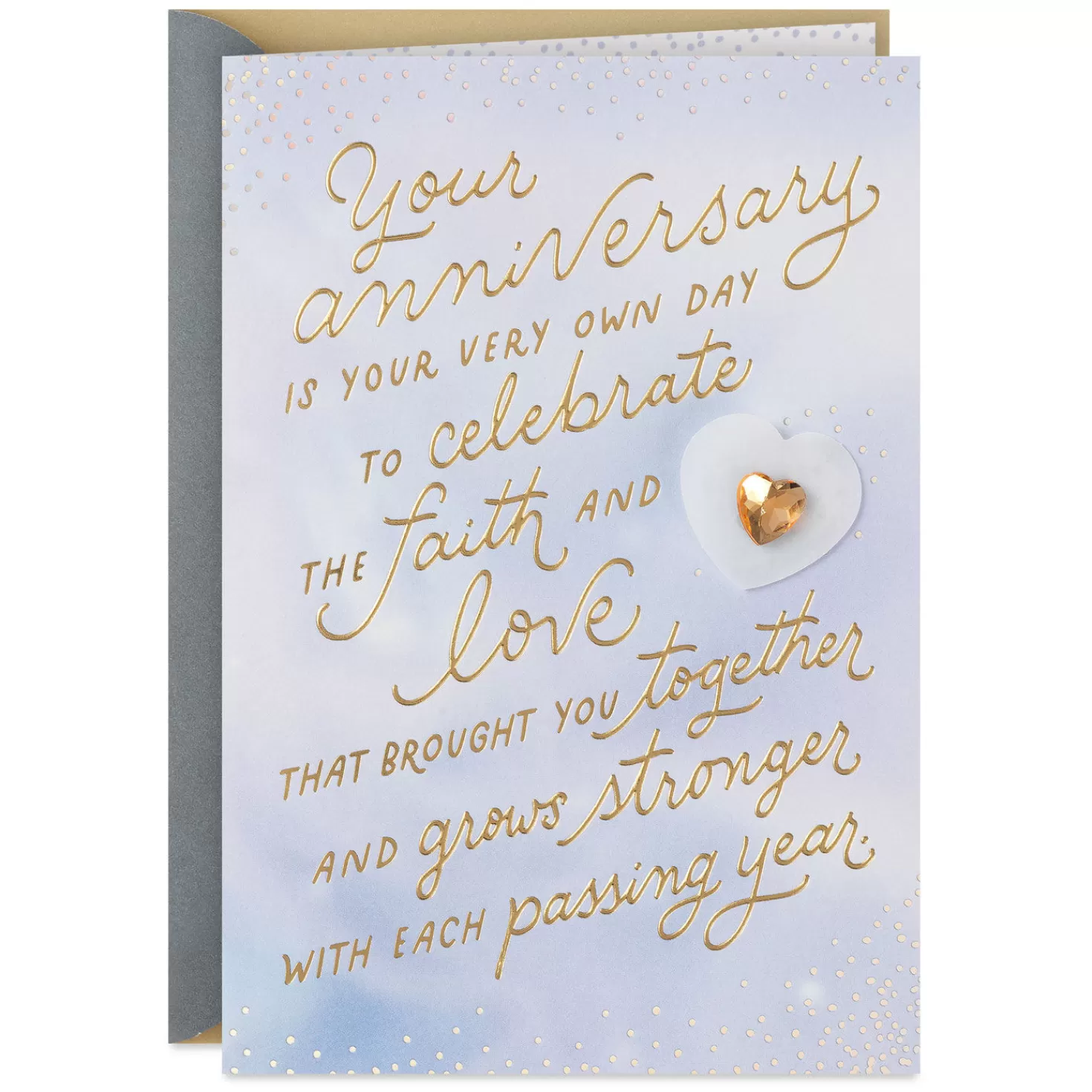 Anniversary>Hallmark Feel Thankful And Blessed Anniversary Card For Couple