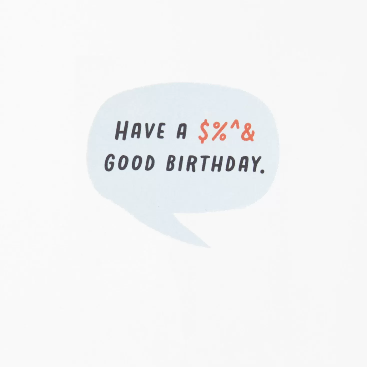 Birthday>Hallmark Few Words, Much Cussing Funny Birthday Card For Him