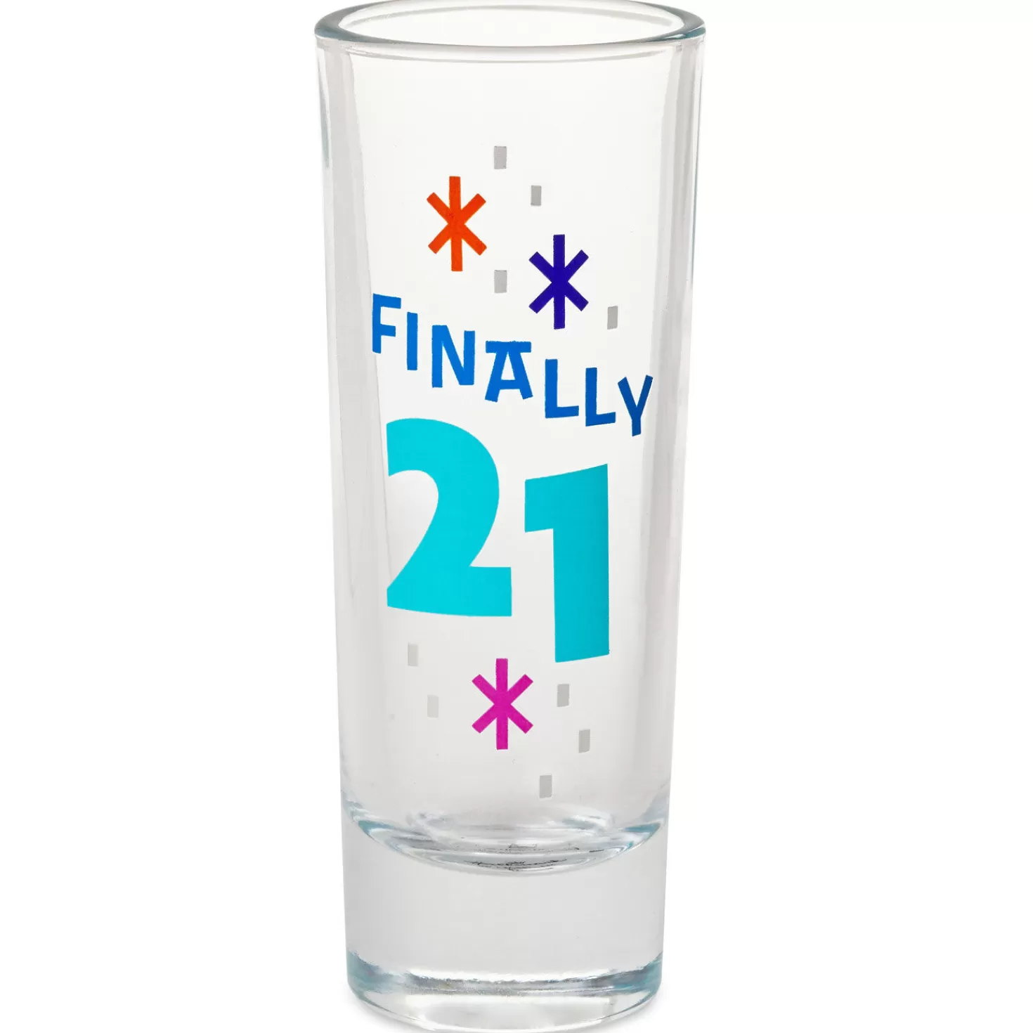 Birthday>Hallmark Finally 21 Shot Glass, 2 Oz.