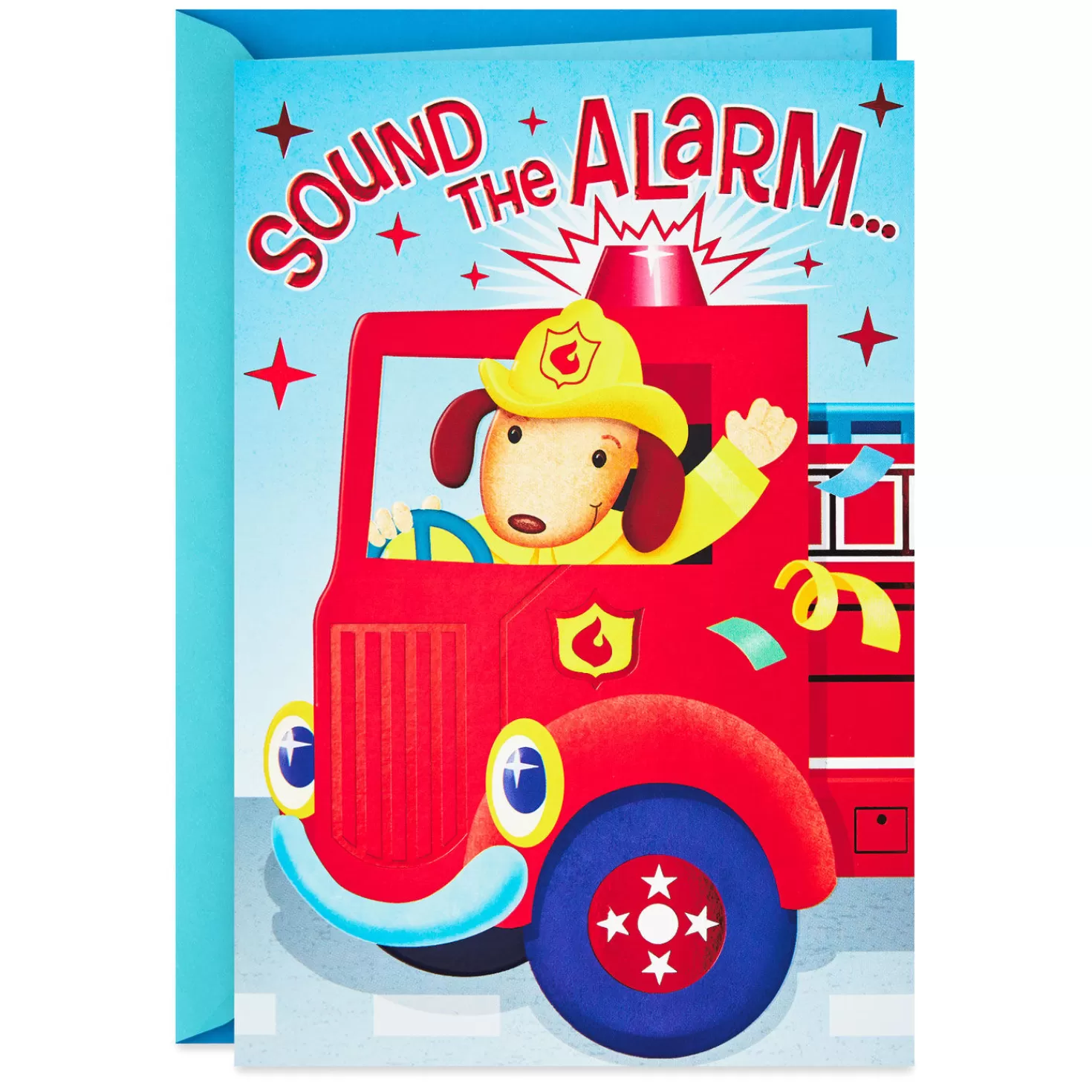 Birthday>Hallmark Fire Up Your Engines Birthday Card