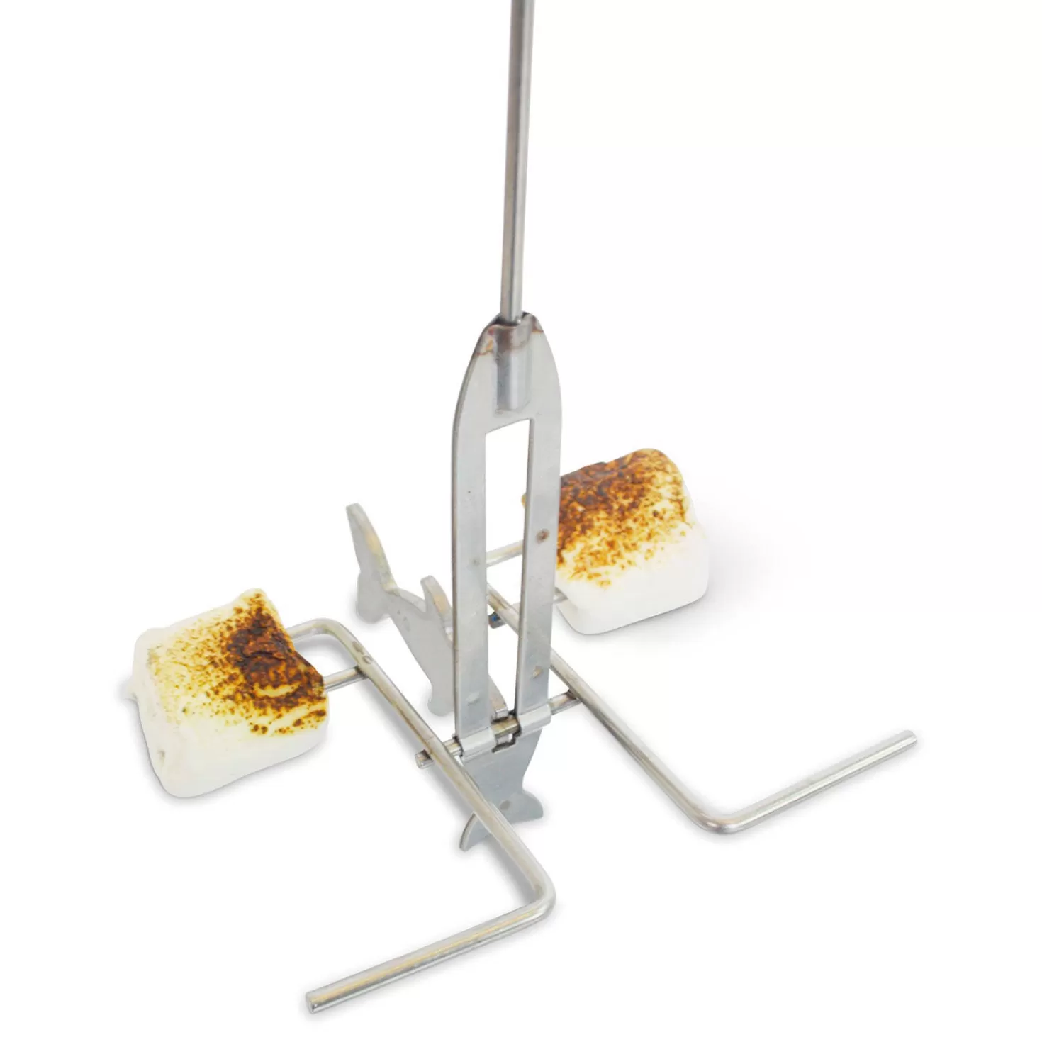 New Firebuggz Fire Fishing Pole Campfire Roaster, Orange Retirement