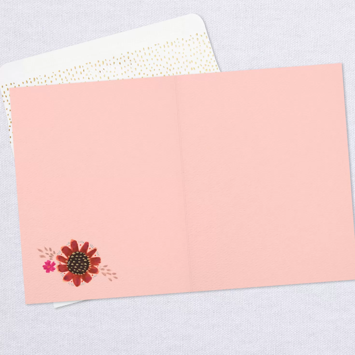 Birthday>Hallmark Flower Wreath Happy You Day Blank Card