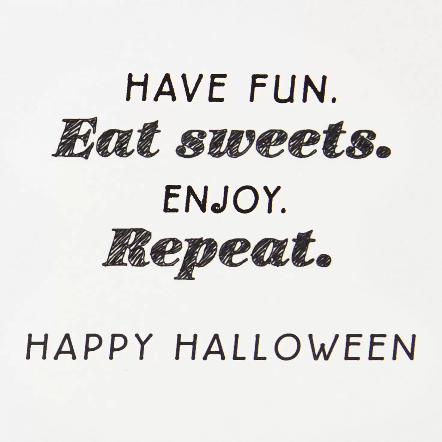Halloween (10/31)>Hallmark Flying Bats Happy Halloween Card