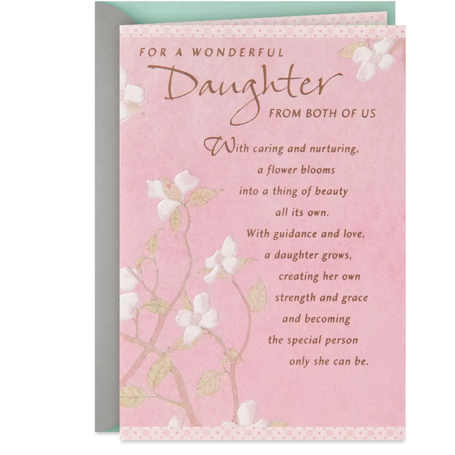 Birthday>Hallmark For A Wonderful Daughter Birthday Card From Both