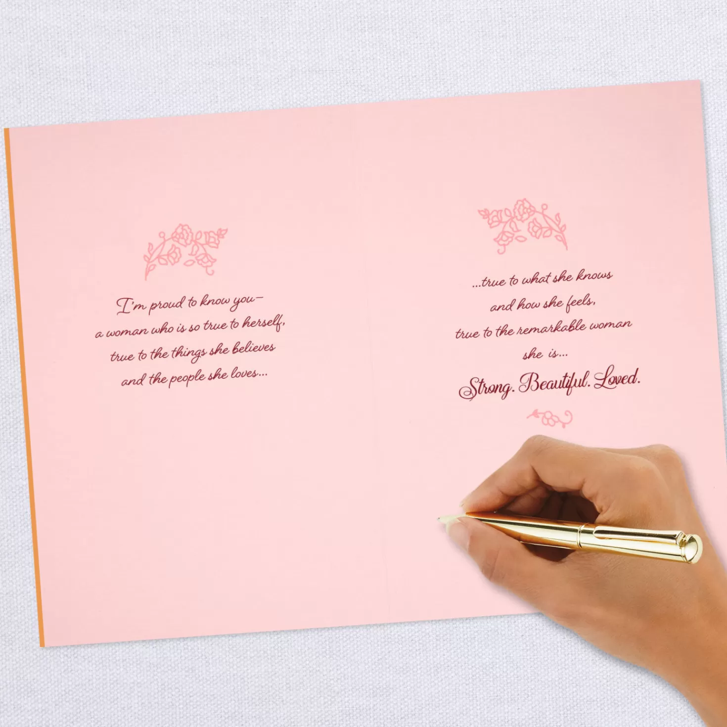Birthday>Hallmark For An Amazing Woman Floral Paisley Birthday Card