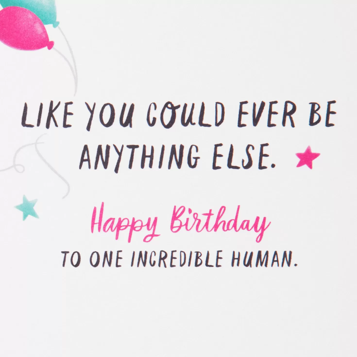 Birthday>Hallmark For An Incredible Human Birthday Card