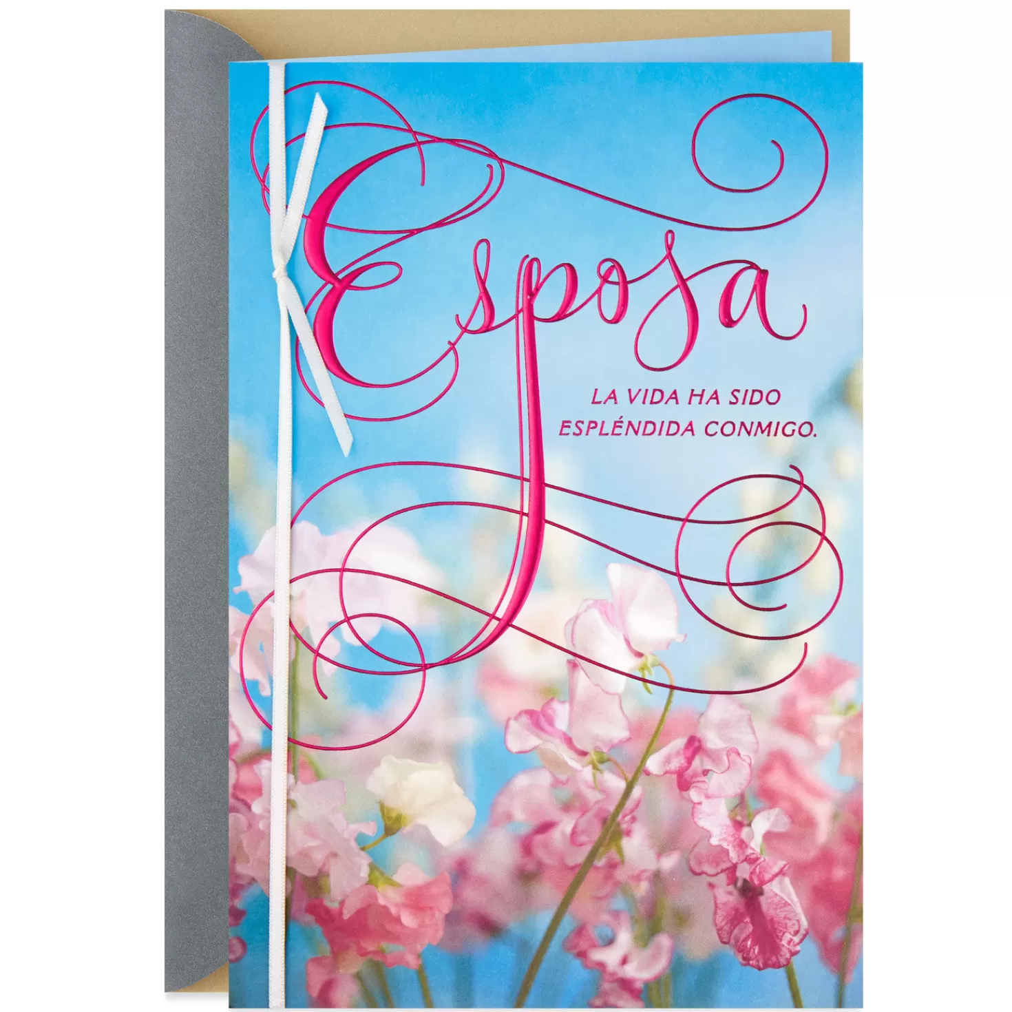 Anniversary>Hallmark Forever Grateful Spanish-Language Anniversary Card For Wife