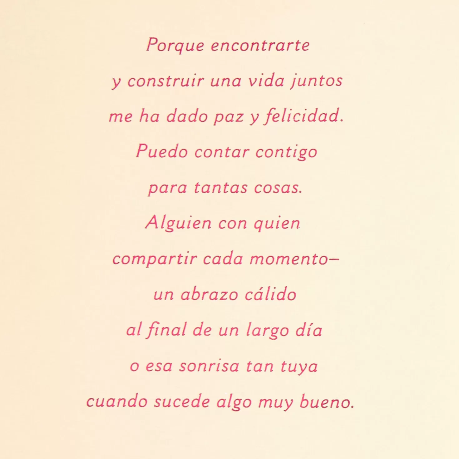 Anniversary>Hallmark Forever Grateful Spanish-Language Anniversary Card For Wife