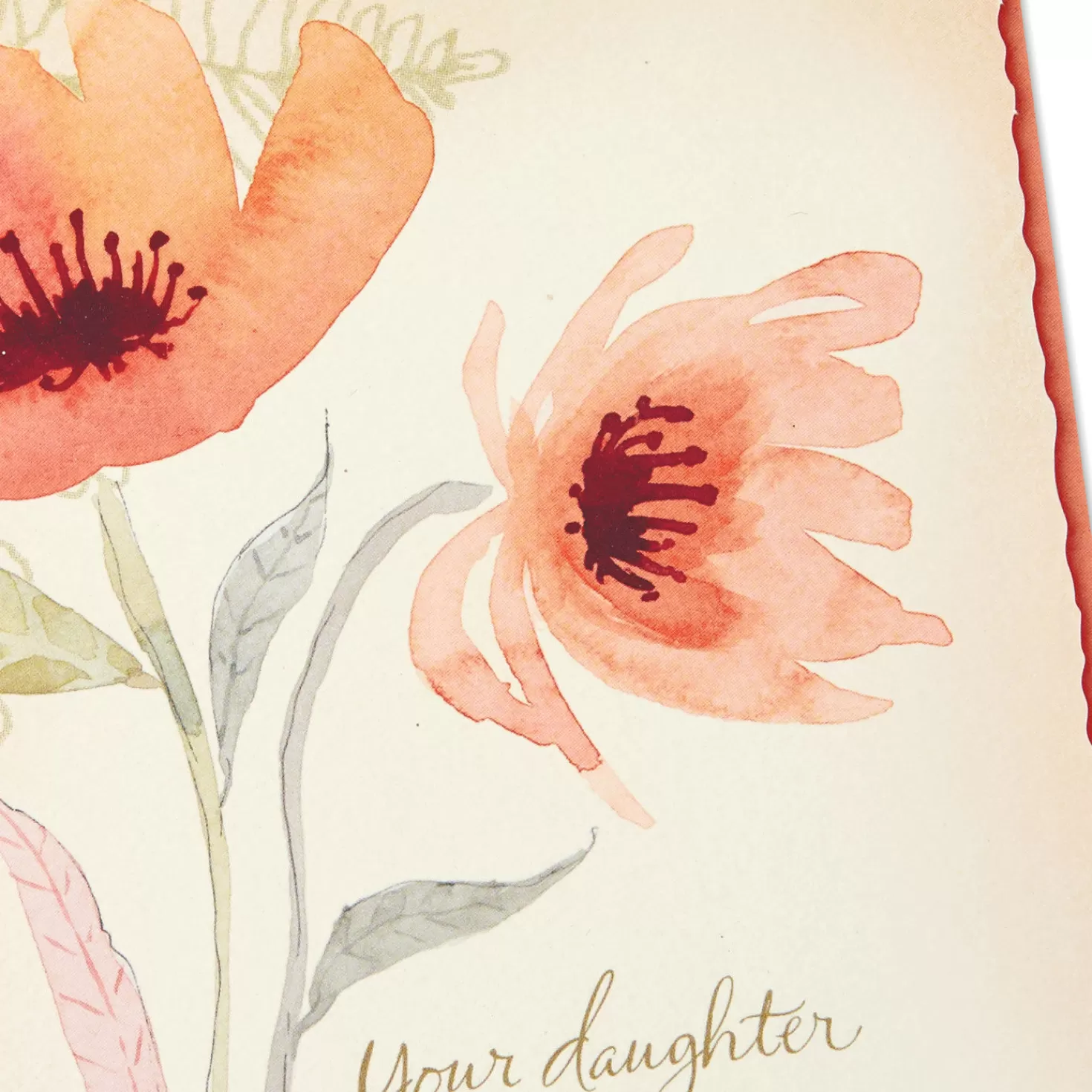 Hot Forever In Your Heart Sympathy Card For Loss Of Daughter Sympathy