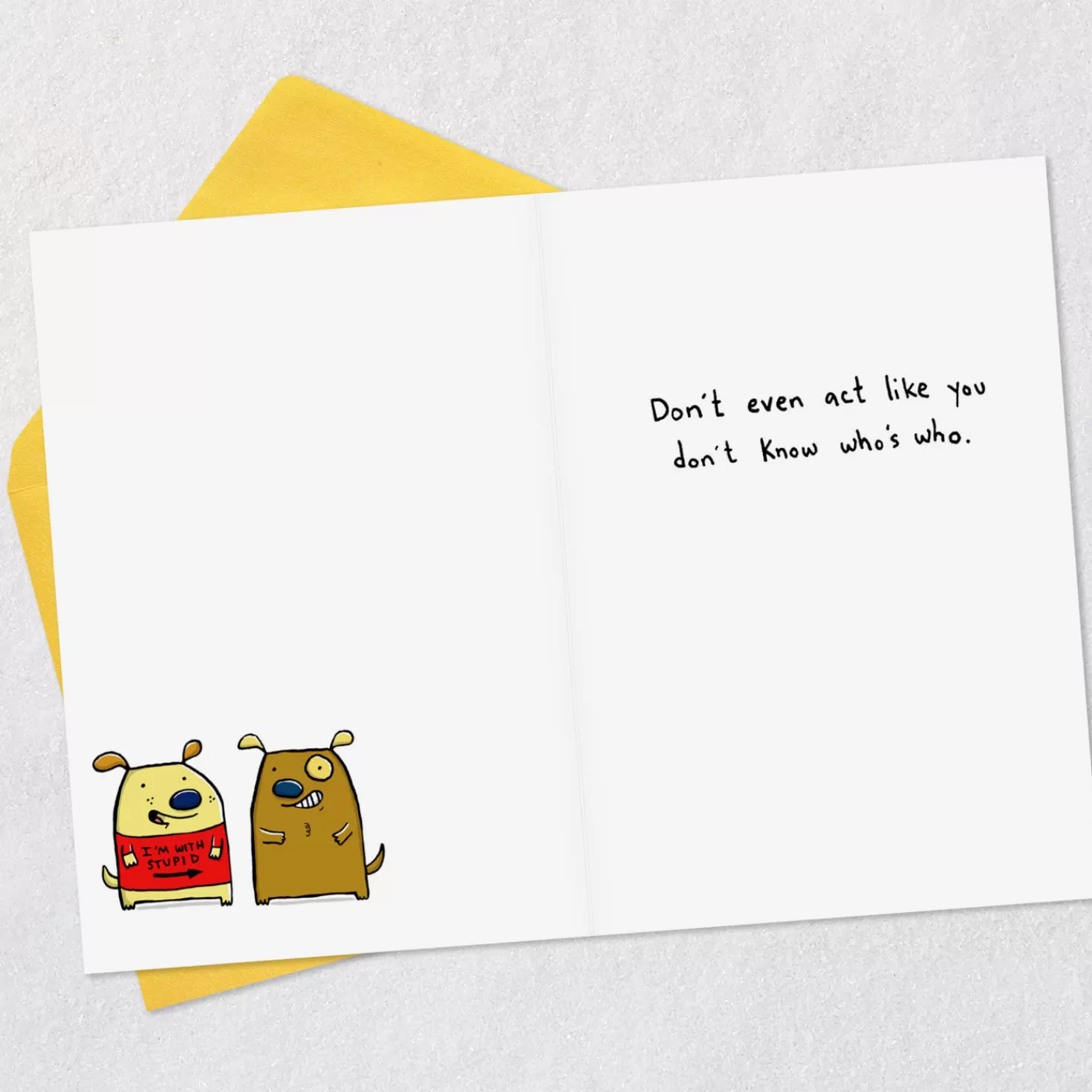 Birthday>Hallmark From Your Favorite And The Other One Funny Birthday Card