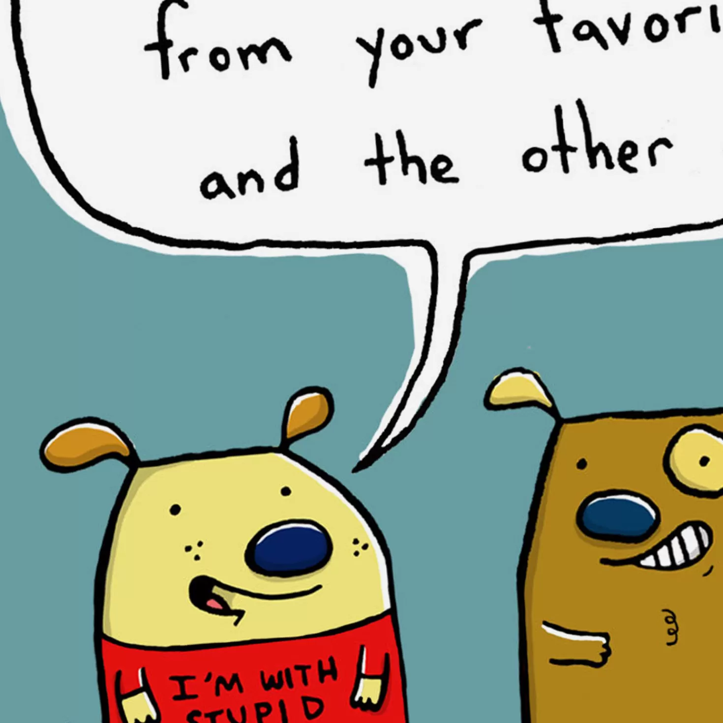 Birthday>Hallmark From Your Favorite And The Other One Funny Birthday Card