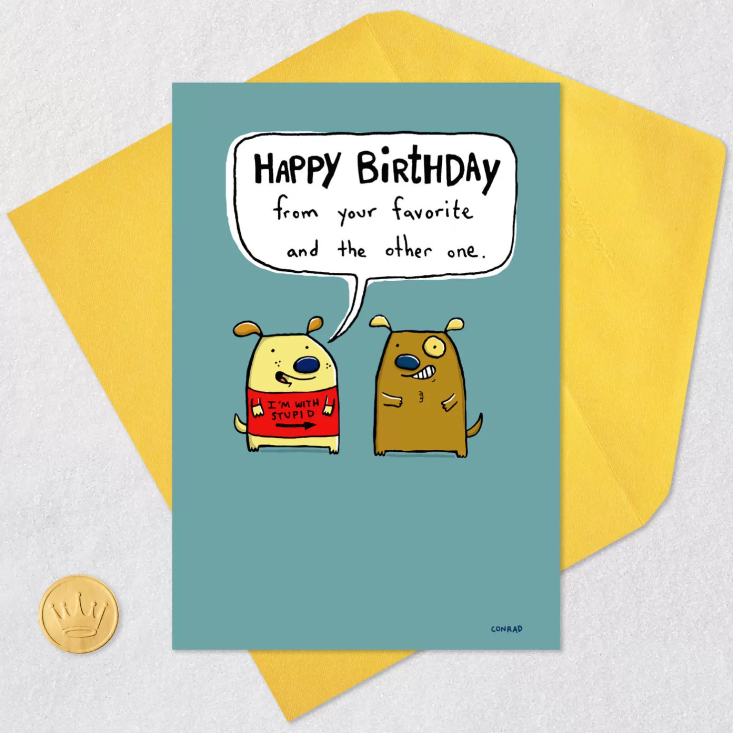 Birthday>Hallmark From Your Favorite And The Other One Funny Birthday Card