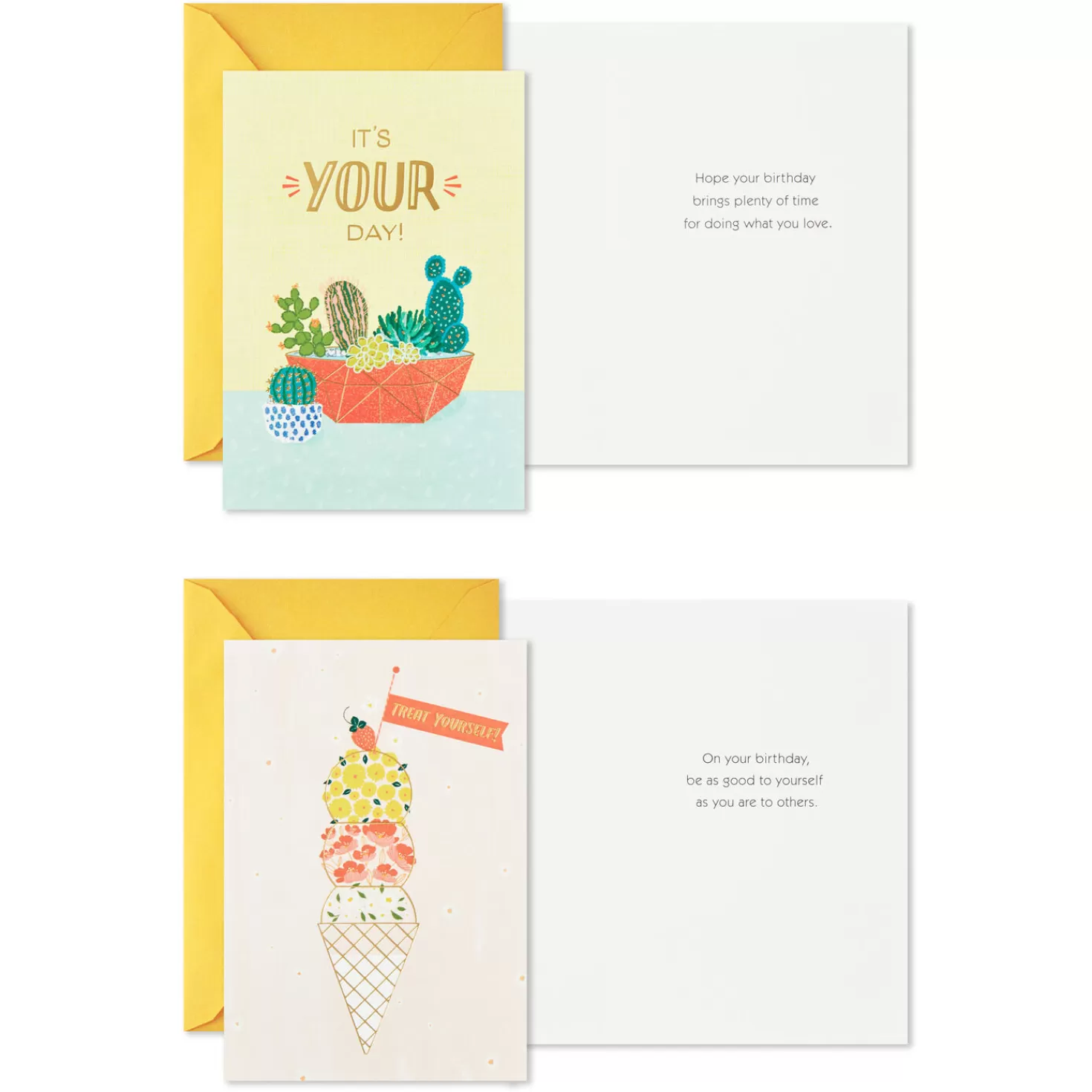 Birthday>Hallmark Fun And Floral Boxed Birthday Cards Assortment, Pack Of 16
