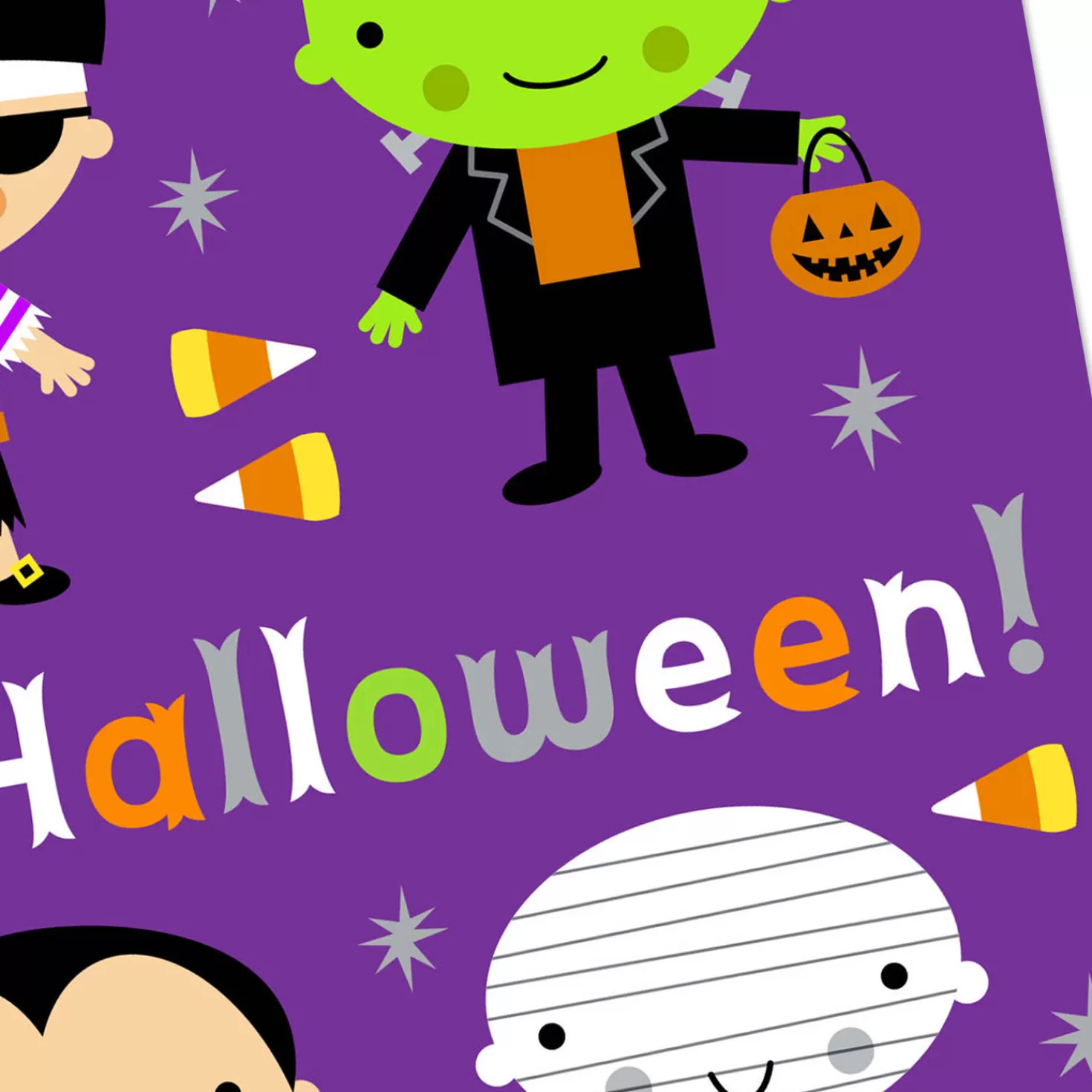 Halloween (10/31)>Hallmark Fun-Size Wishes, Full-Size Hugs Halloween Card For Grandson