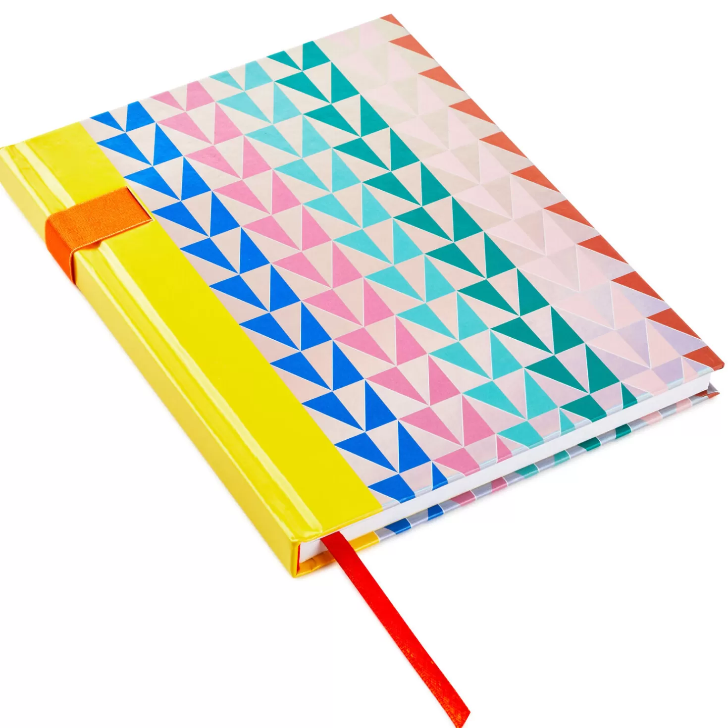 Hot Geometric Triangles Hardback Notebook Back To School