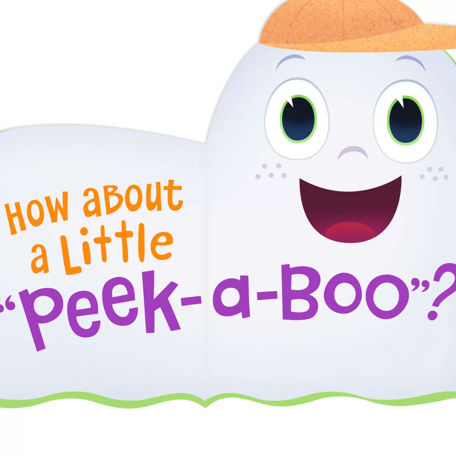 Halloween (10/31)>Hallmark Ghost Peek-A-Boo First Halloween Card For Grandson