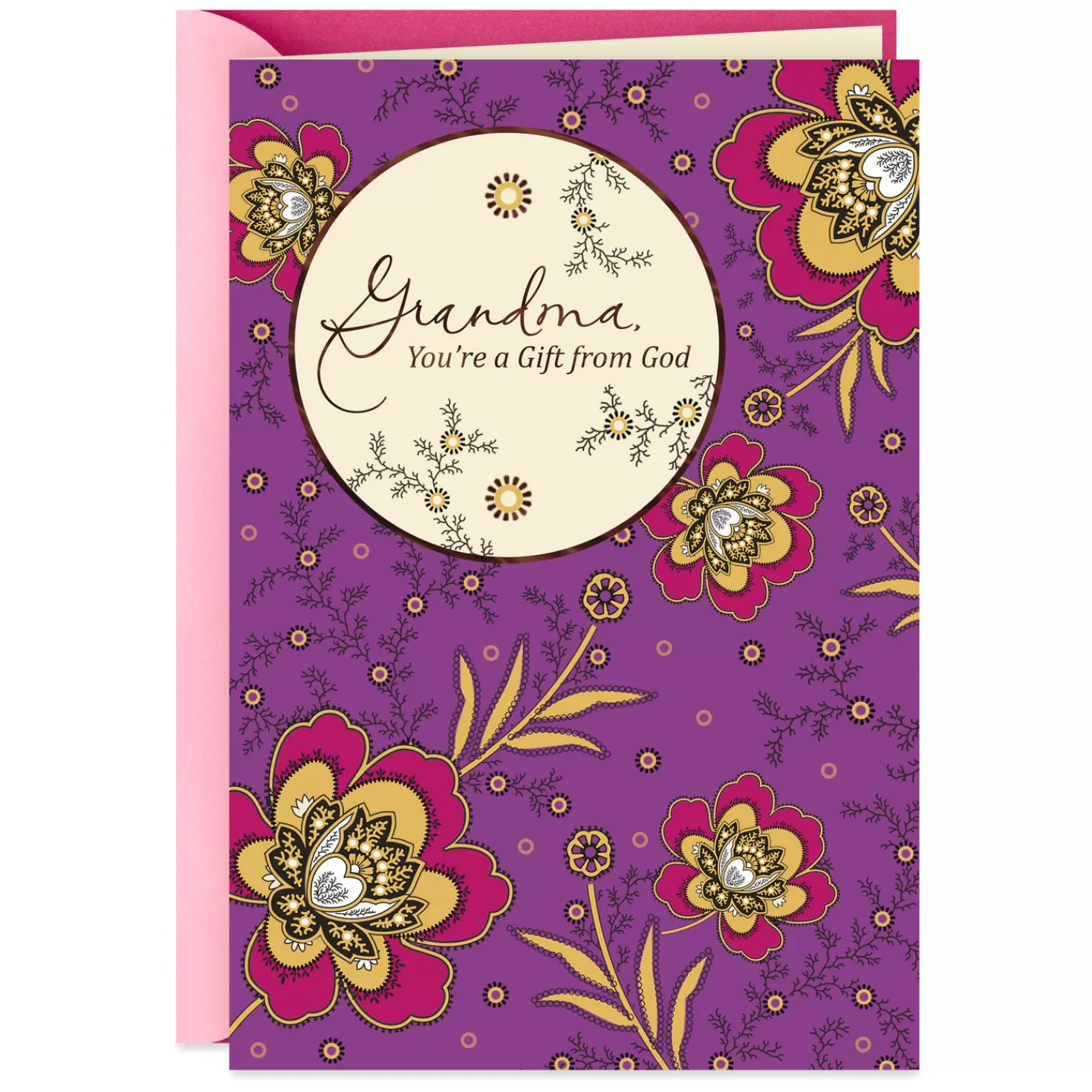 Birthday>Hallmark Gift From God Birthday Card For Grandma