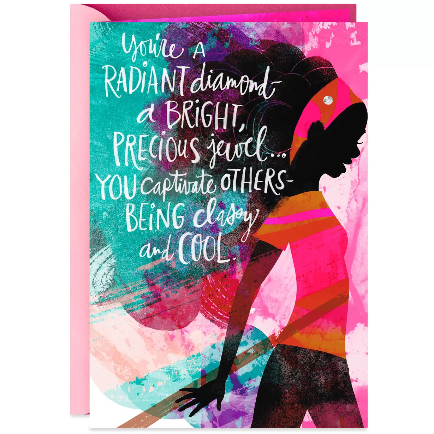 Birthday>Hallmark Girl, You Rock Birthday Card For Her