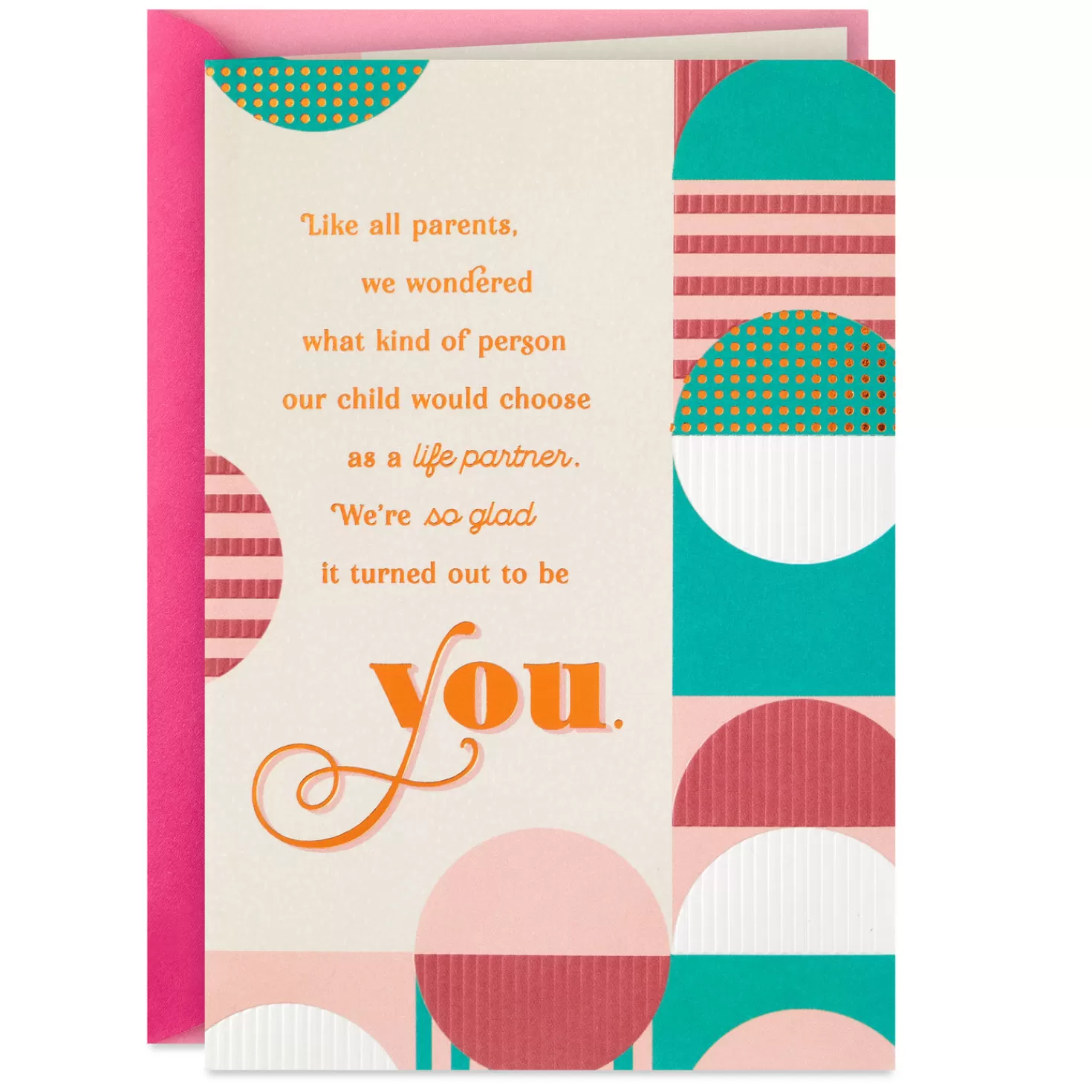 Birthday>Hallmark Glad It's You Birthday Card For Child's Romantic Partner
