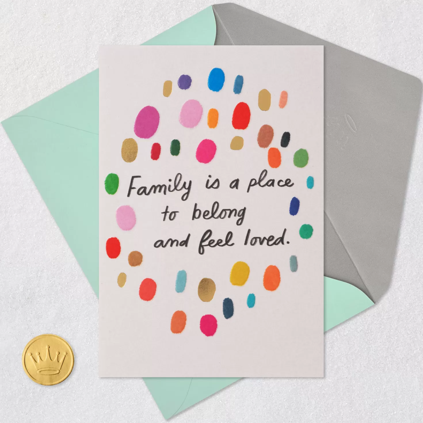 Birthday>Hallmark Glad To Be Family With You Birthday Card For Relative