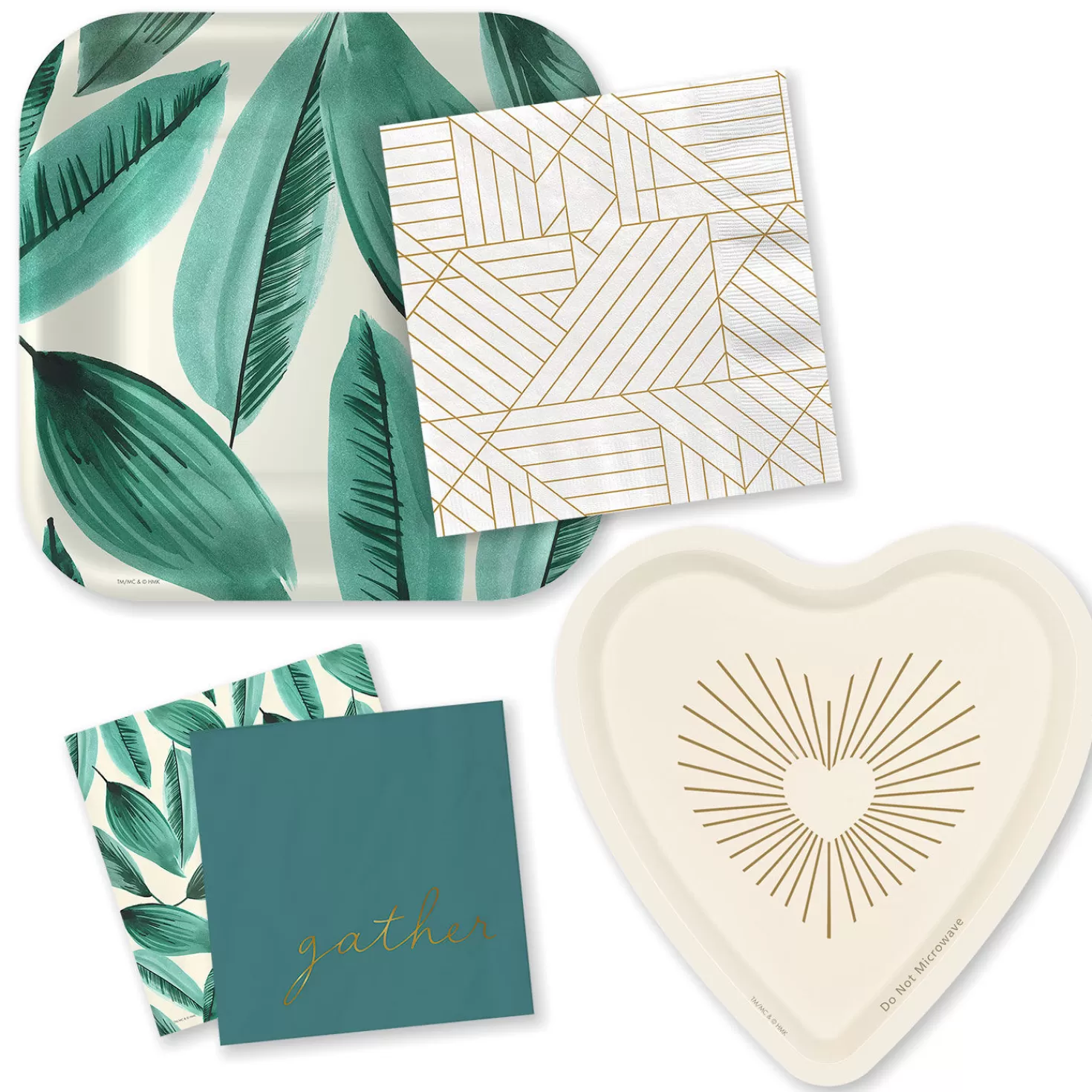 Birthday>Hallmark Glam Gathering Party Essentials Set
