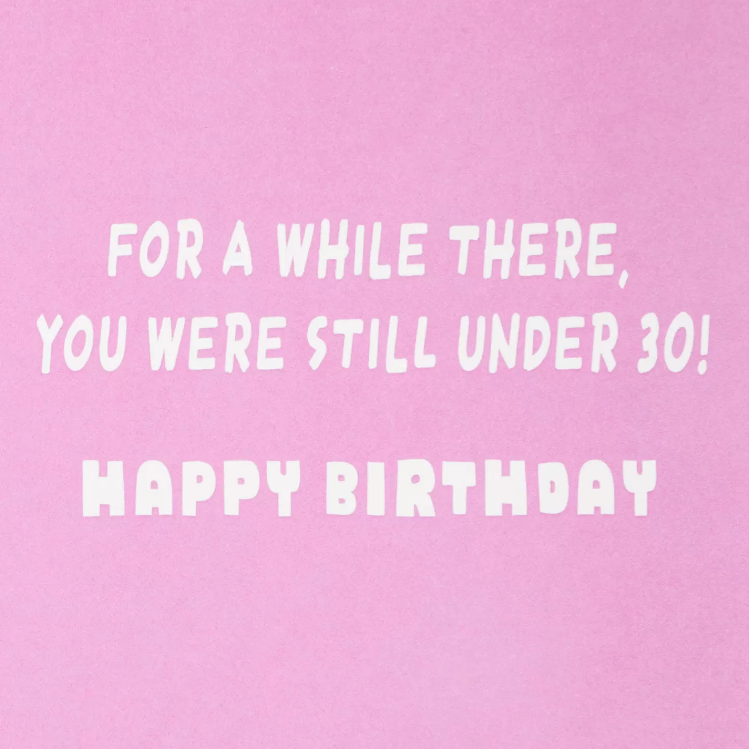 Birthday>Hallmark Glittery Numbers Funny 30Th Birthday Card