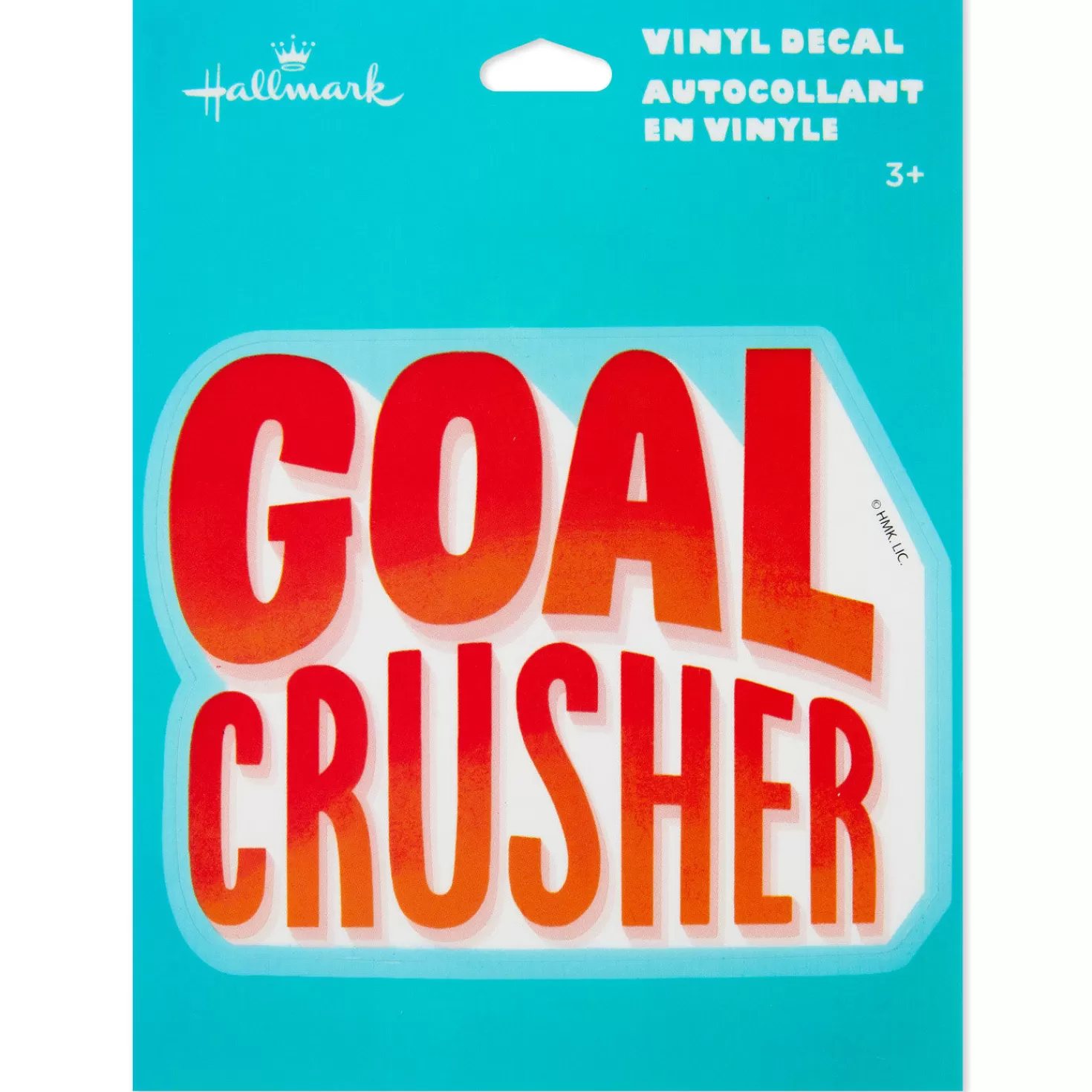 Cheap Goal Crusher Vinyl Decal Encouragement