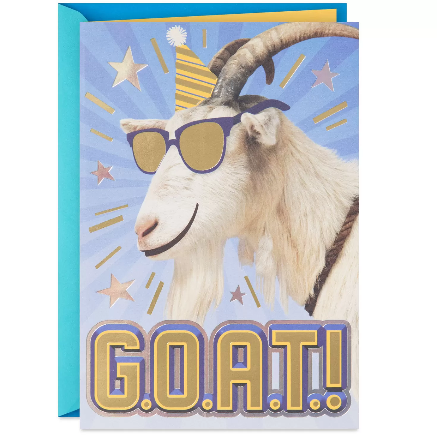 Birthday>Hallmark G.O.A.T. Funny Birthday Card