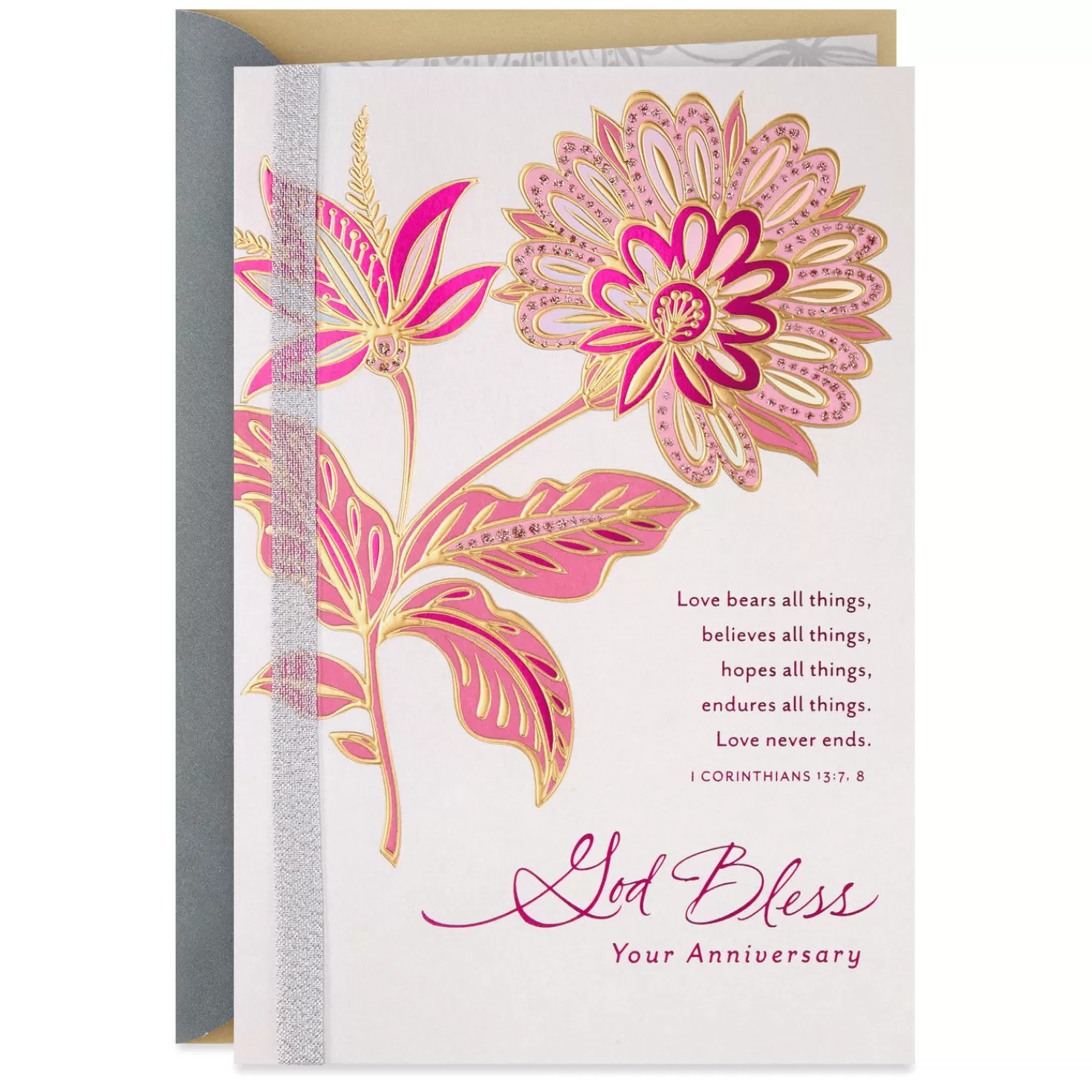 Anniversary>Hallmark God Bless This Day Religious Anniversary Card