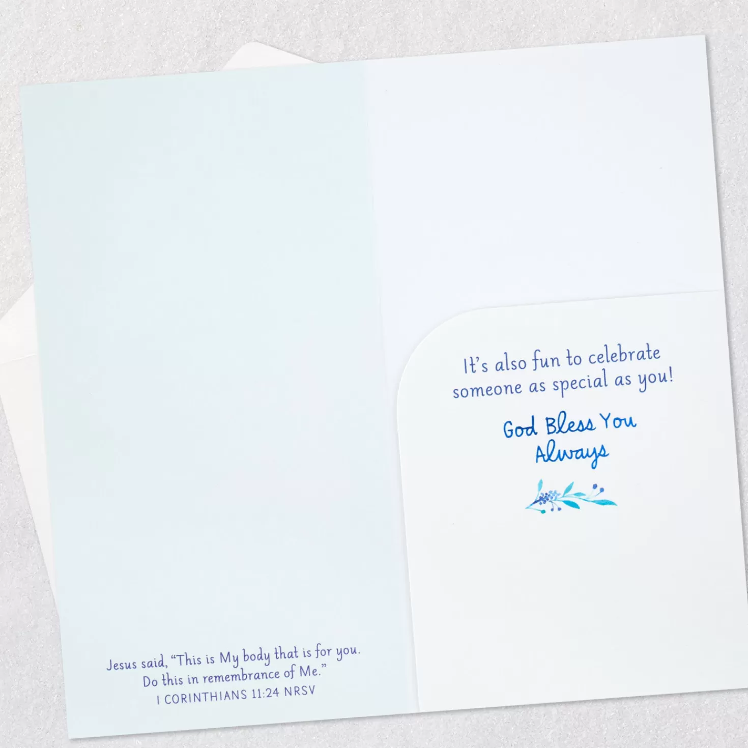 Outlet God Bless You Always Religious Money Holder First Communion Card First Communion