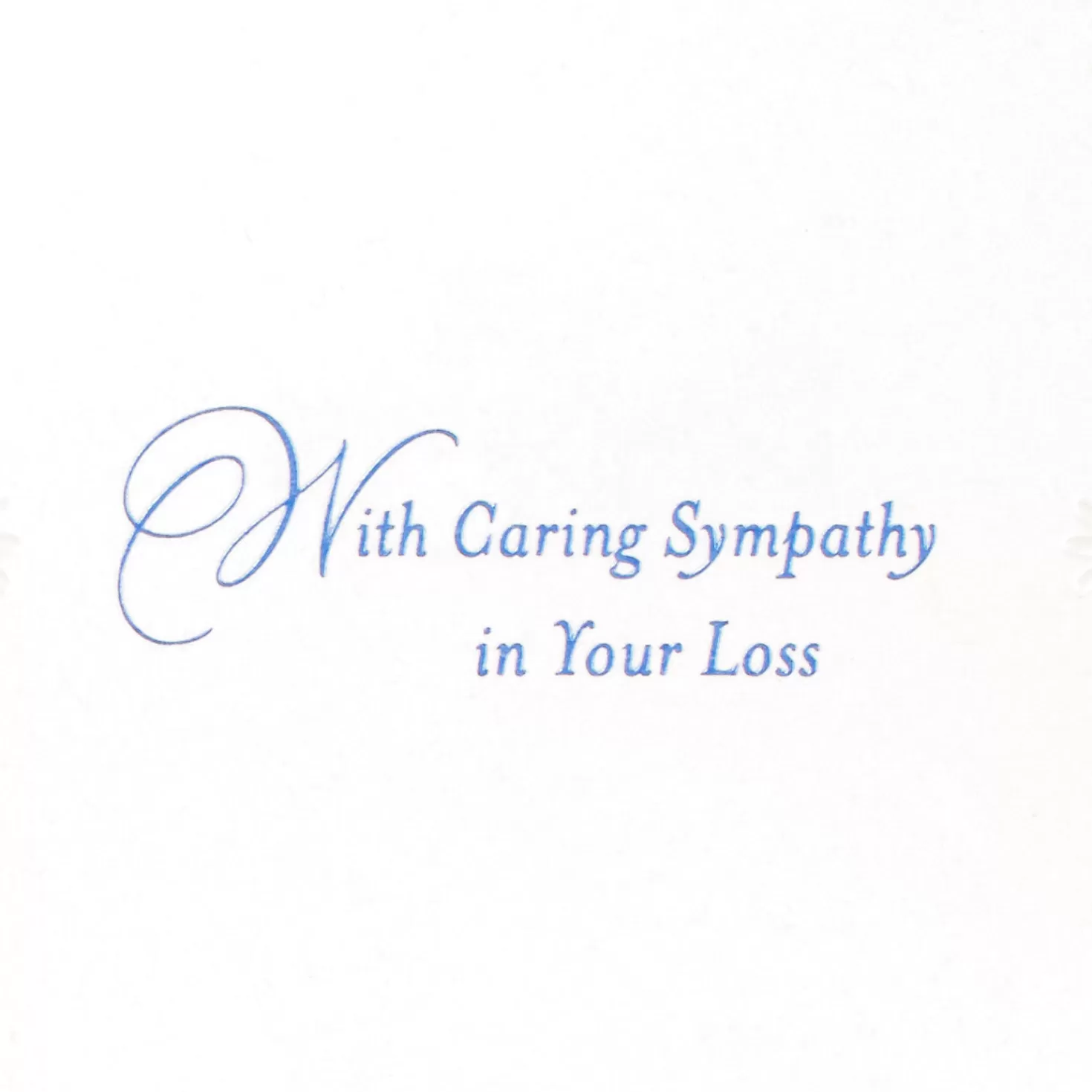 Fashion God Is Near Religious Sympathy Card Sympathy