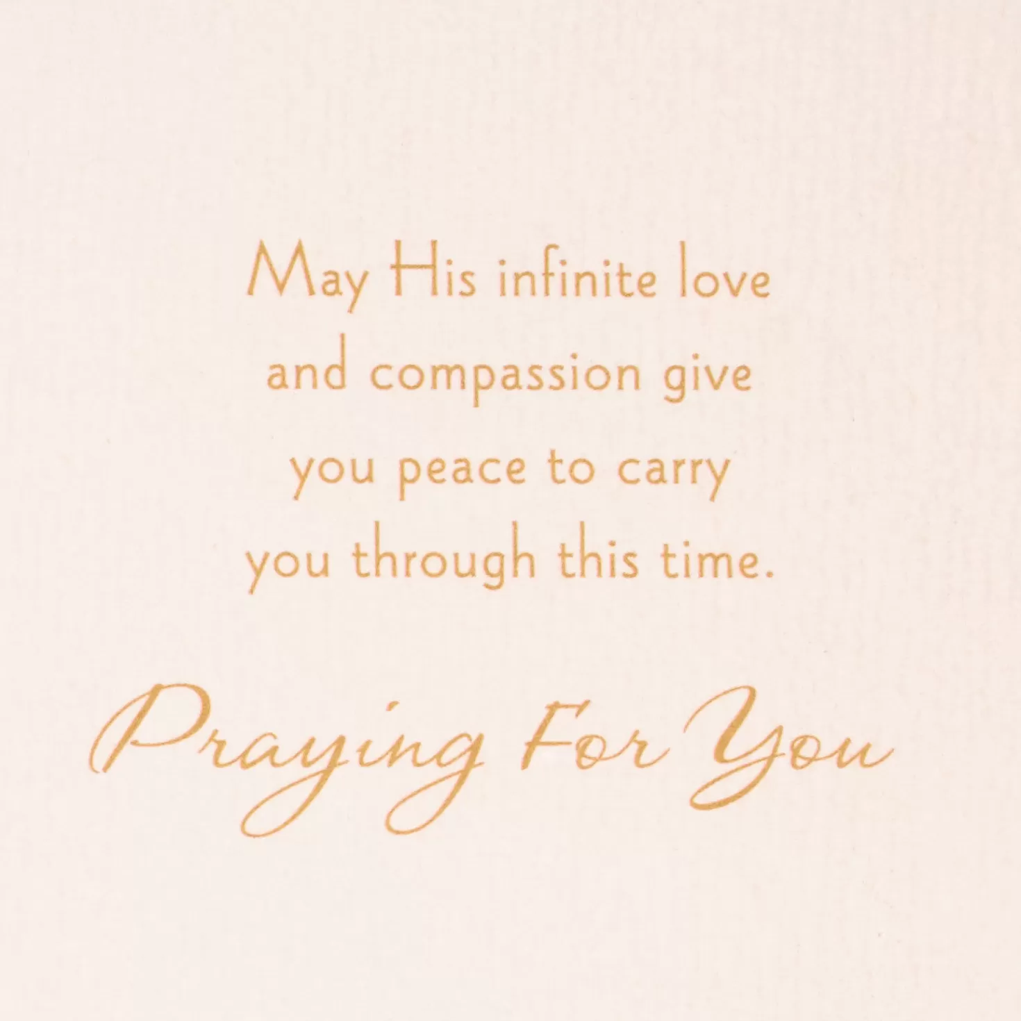 Hot God Is Near Religious Sympathy Card For Loss Of Mom Sympathy