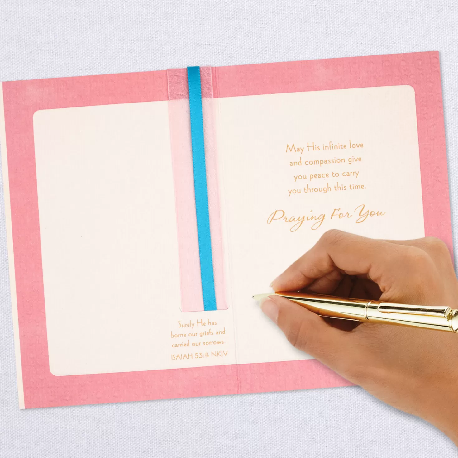 Hot God Is Near Religious Sympathy Card For Loss Of Mom Sympathy