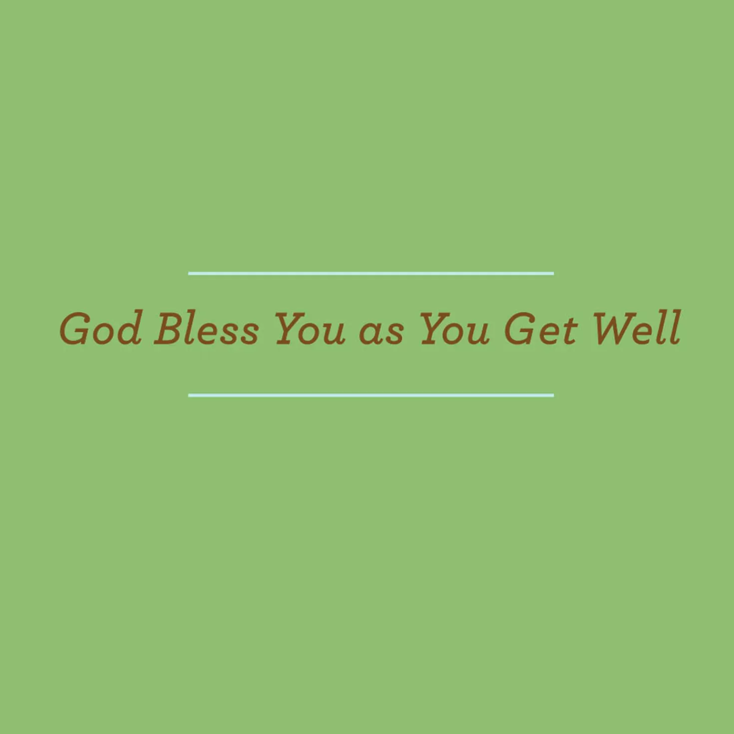 Discount God Is Our Healer Religious Get Well Card Get Well