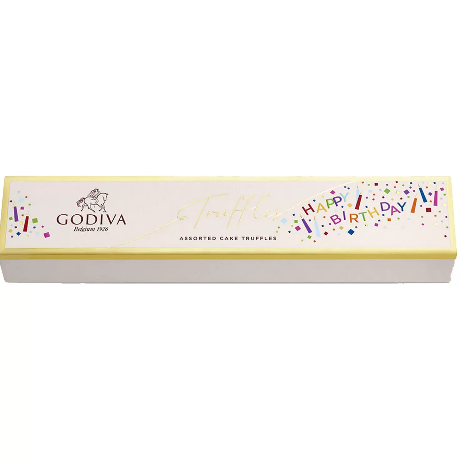 Birthday>Hallmark Godiva Assorted Birthday Cake Truffle Flight, 6 Pieces