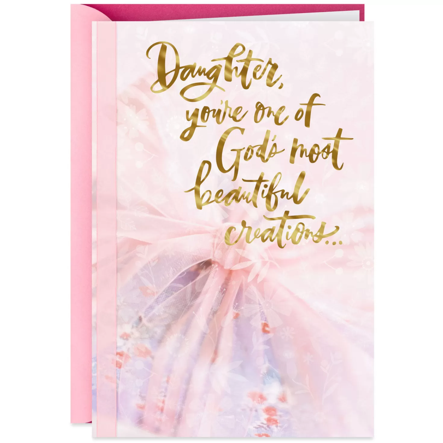 Birthday>Hallmark God's Beautiful Creation Birthday Card For Daughter