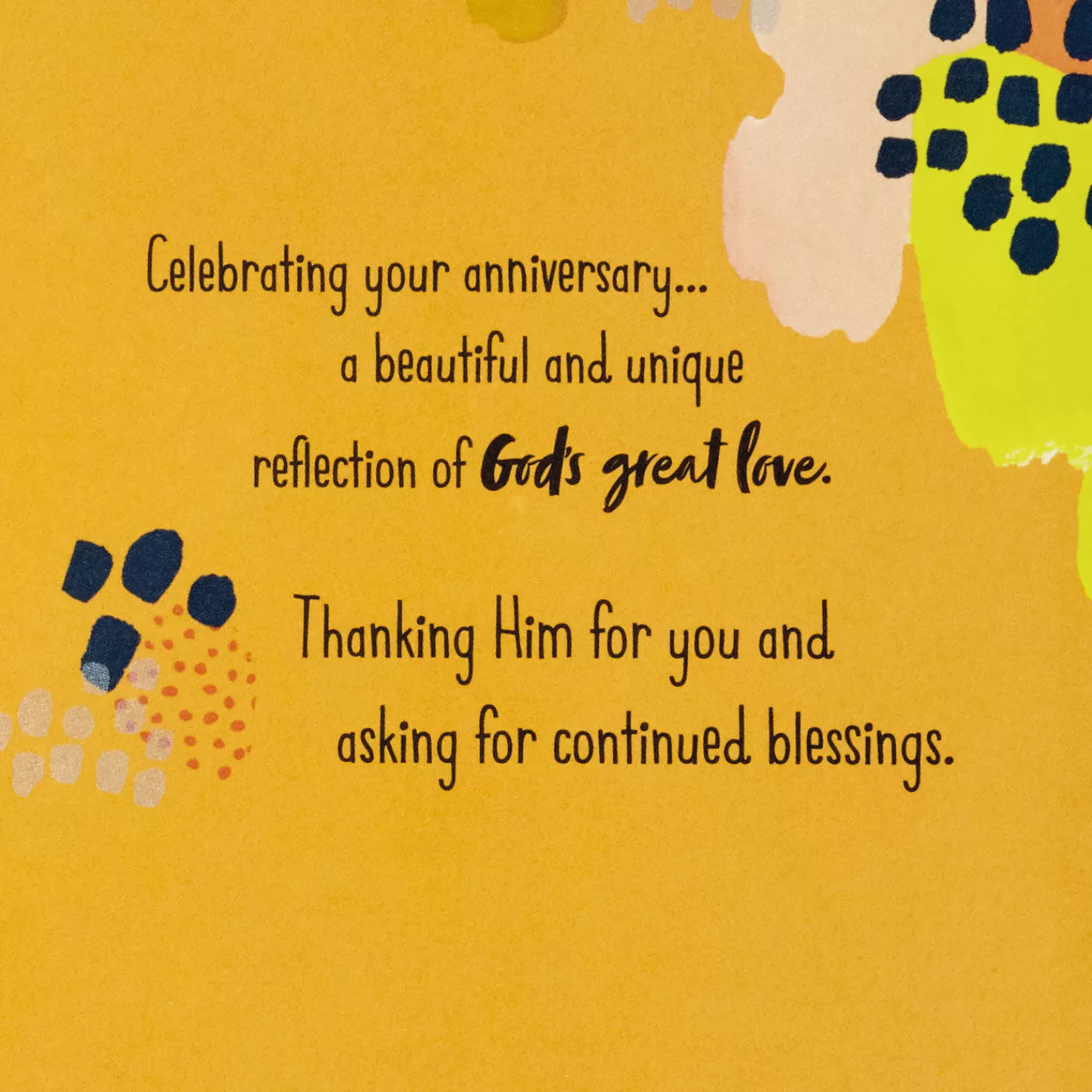 Anniversary>Hallmark God's Canvas Of Love Anniversary Card