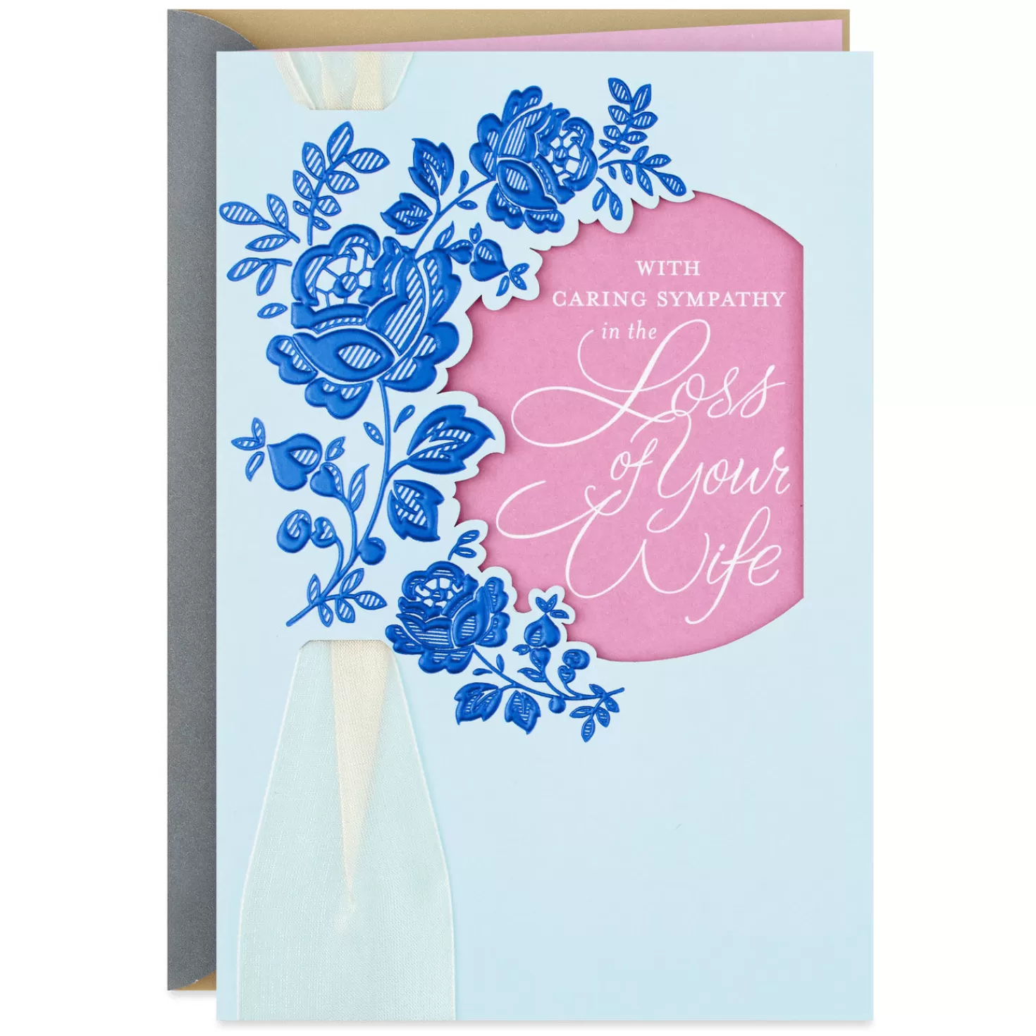 Shop God's Grace For You Sympathy Card For Loss Of Wife Sympathy