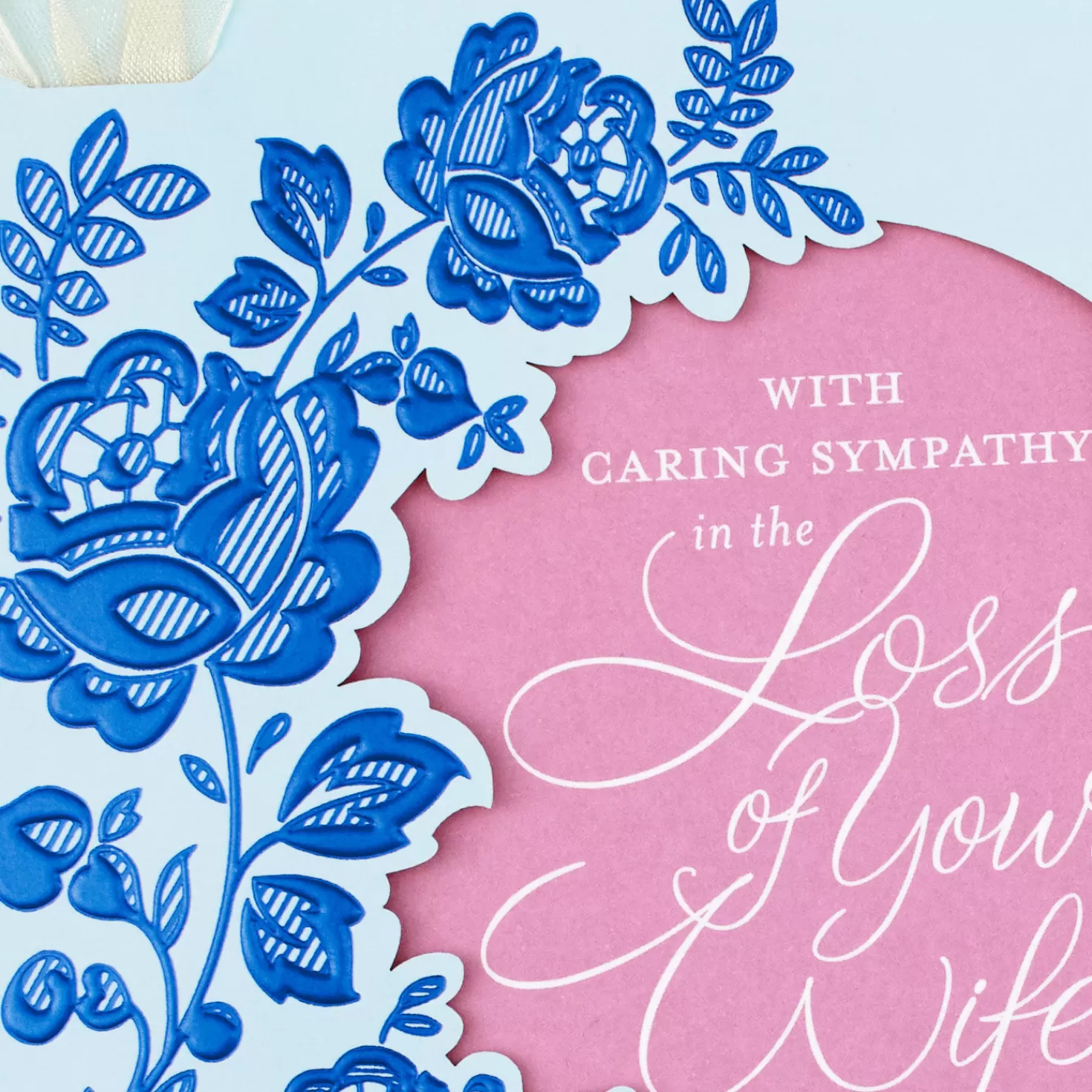 Shop God's Grace For You Sympathy Card For Loss Of Wife Sympathy