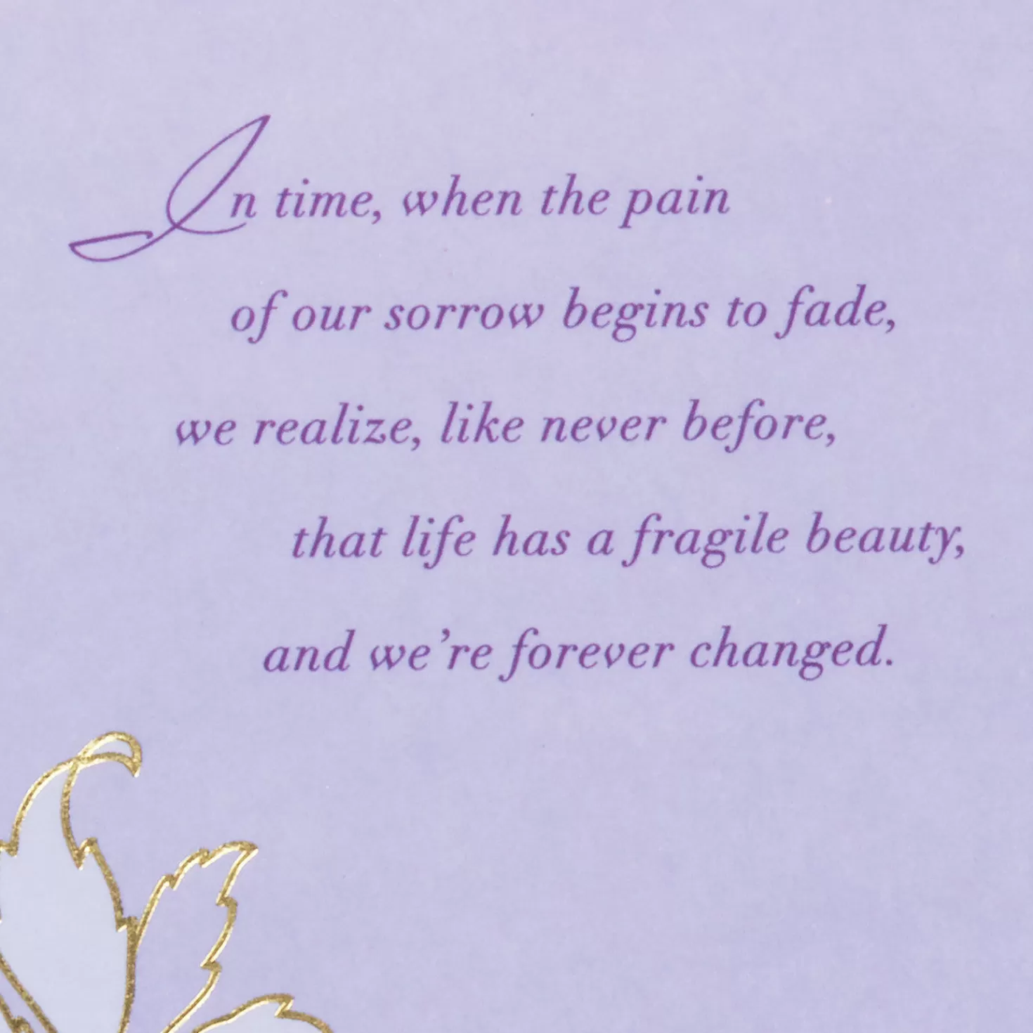Sale God's Healing Love Sympathy Card Sympathy