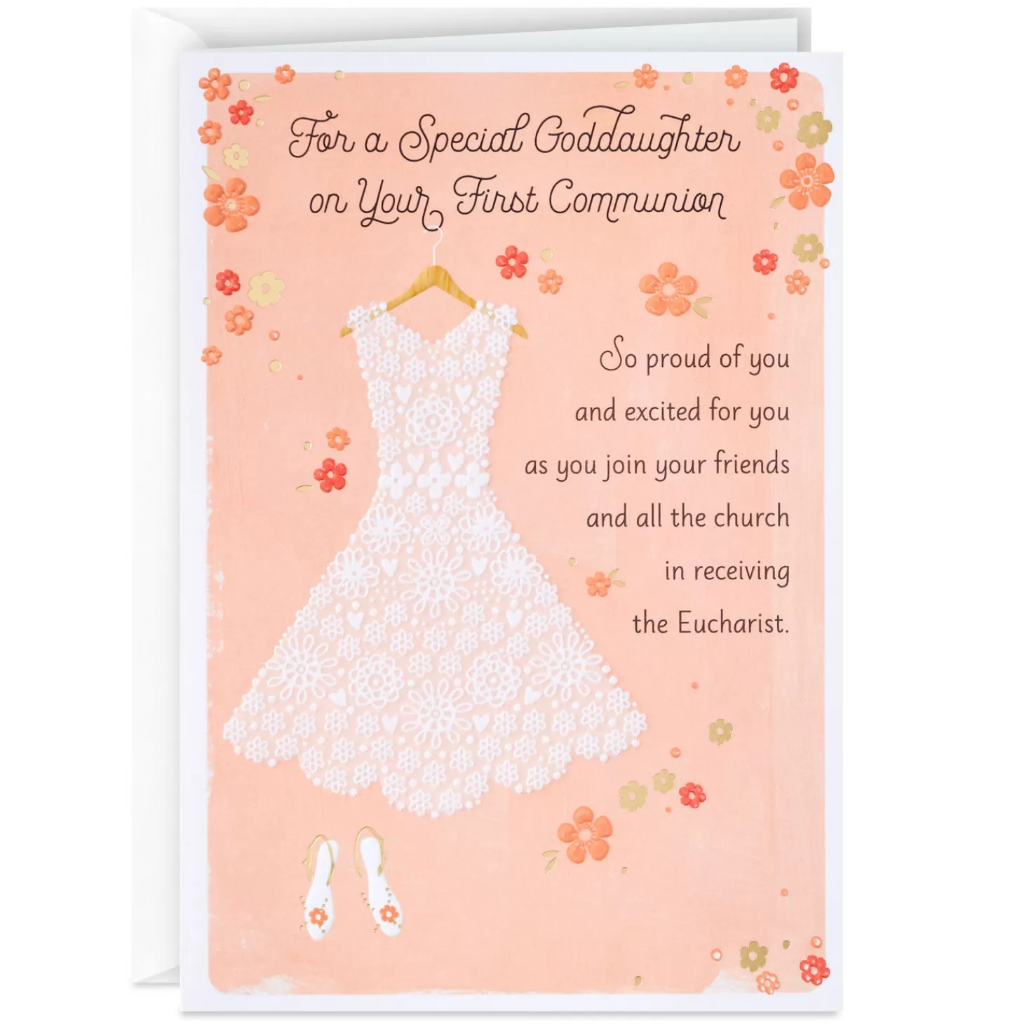 Store God's Love Religious First Communion Card For Goddaughter First Communion