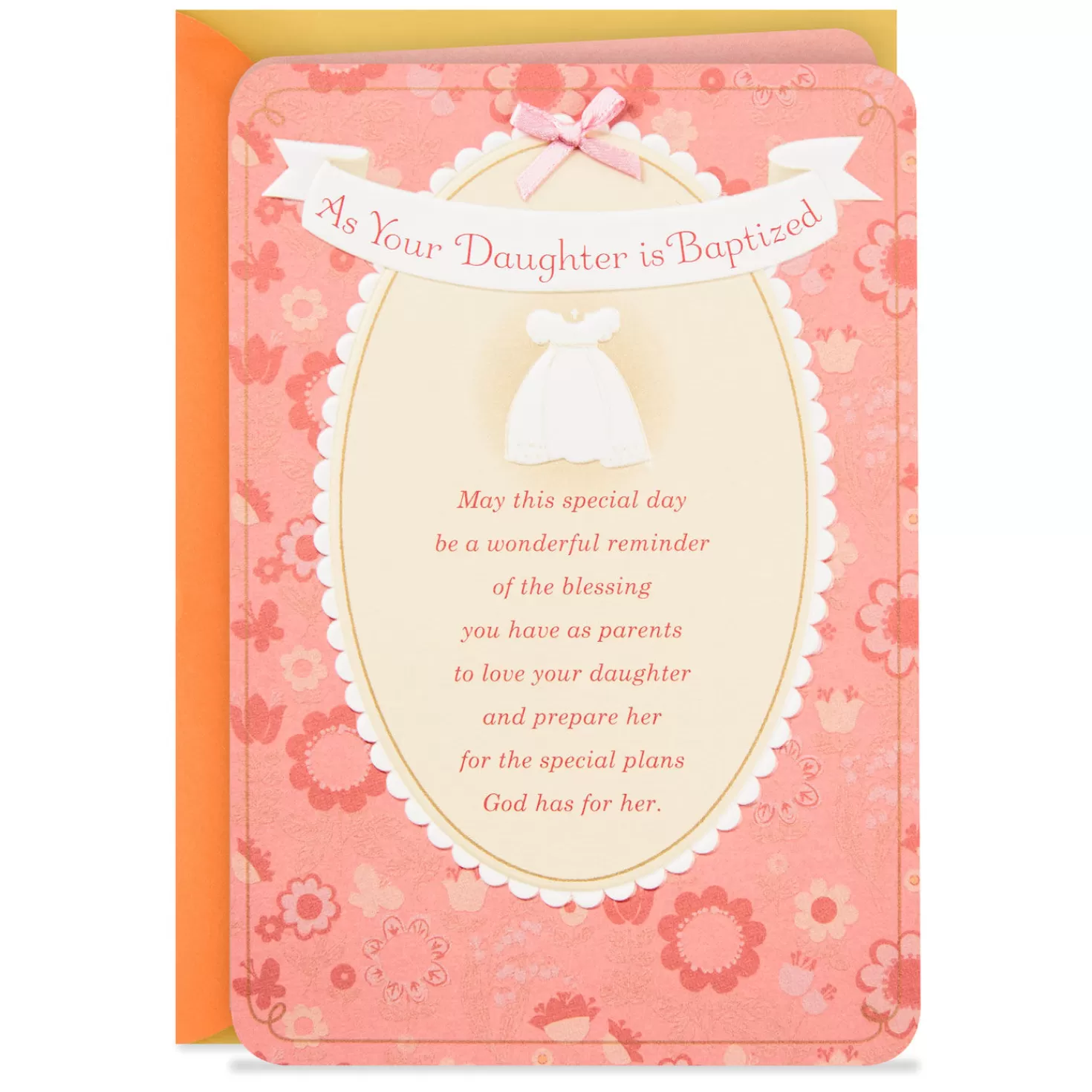 Sale God's Special Plans Religious Baptism Card For Girl Baptism And Christening