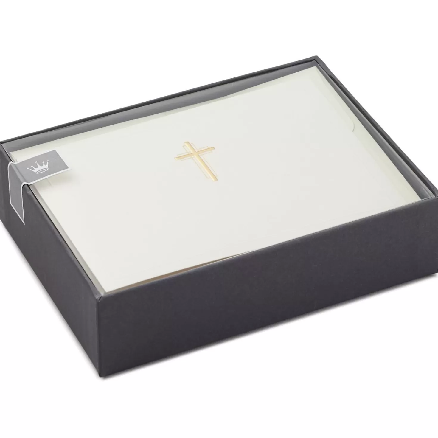 Store Gold Cross Religious Note Cards, Box Of 20 First Communion
