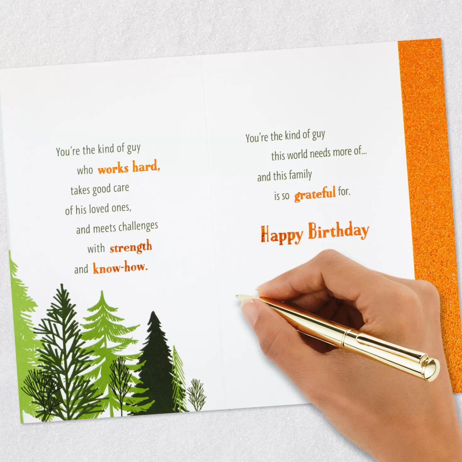 Birthday>Hallmark Good To Be Family With You Birthday Card For Brother-In-Law