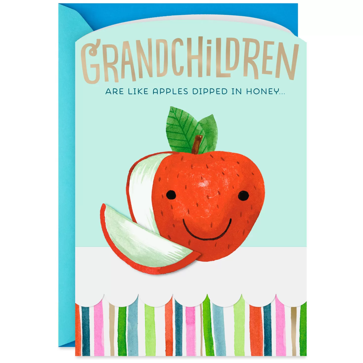 Rosh Hashanah (9/16)>Hallmark Grandchildren Are Like Apples In Honey Rosh Hashanah Card