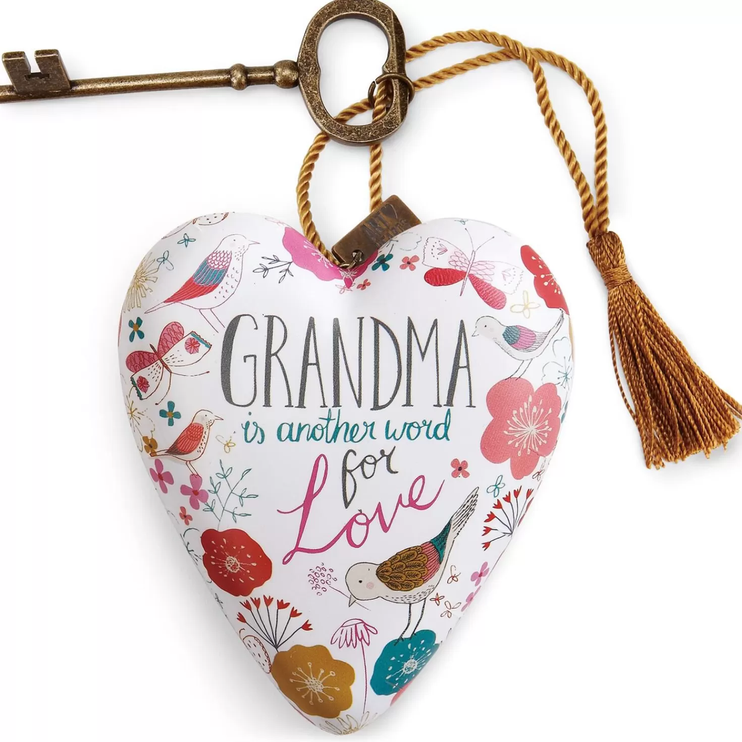 Grandparents Day (9/10)>Hallmark Grandma Art Heart Sculpture, 4"