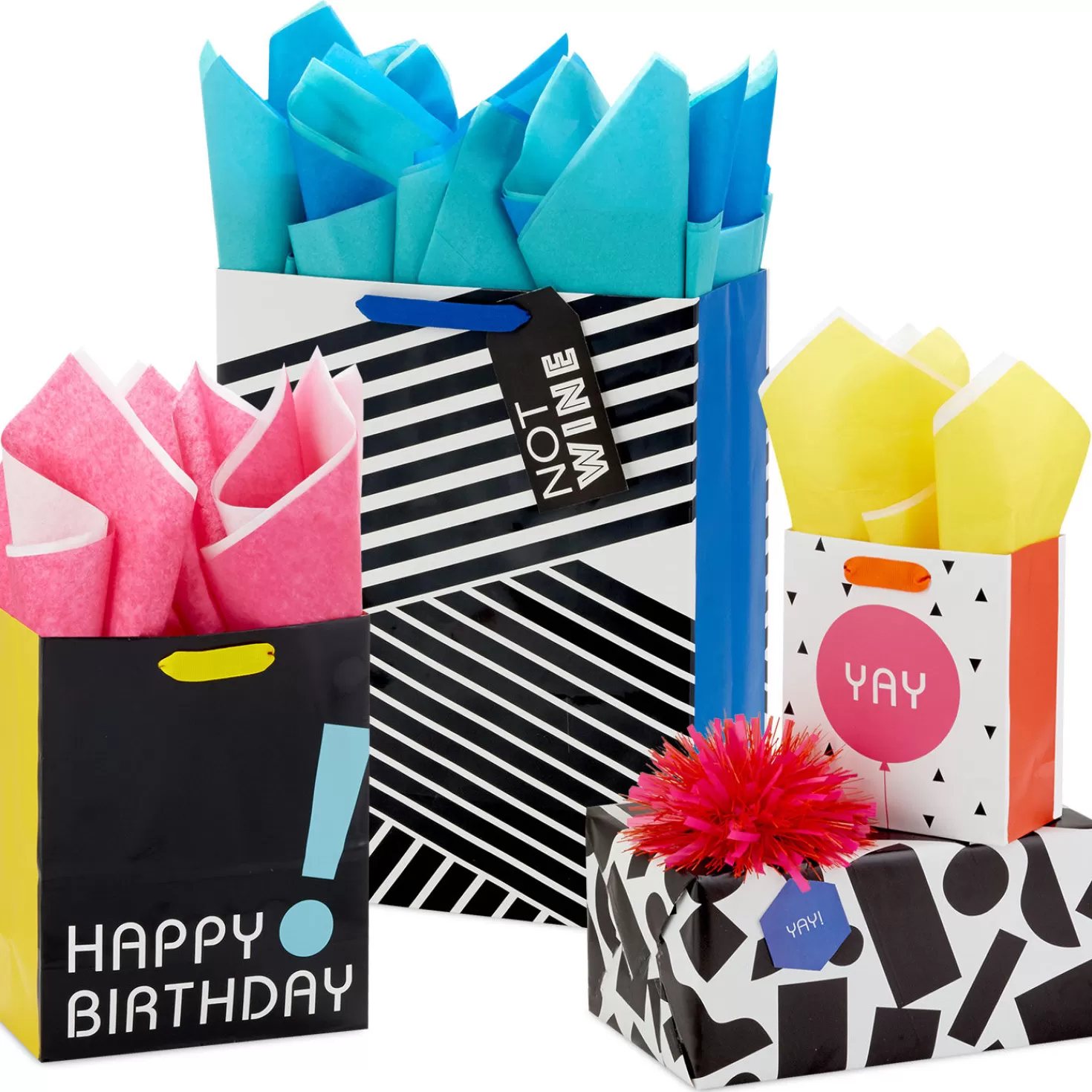 Birthday>Hallmark Graphic Glam Gift Wrap Collection