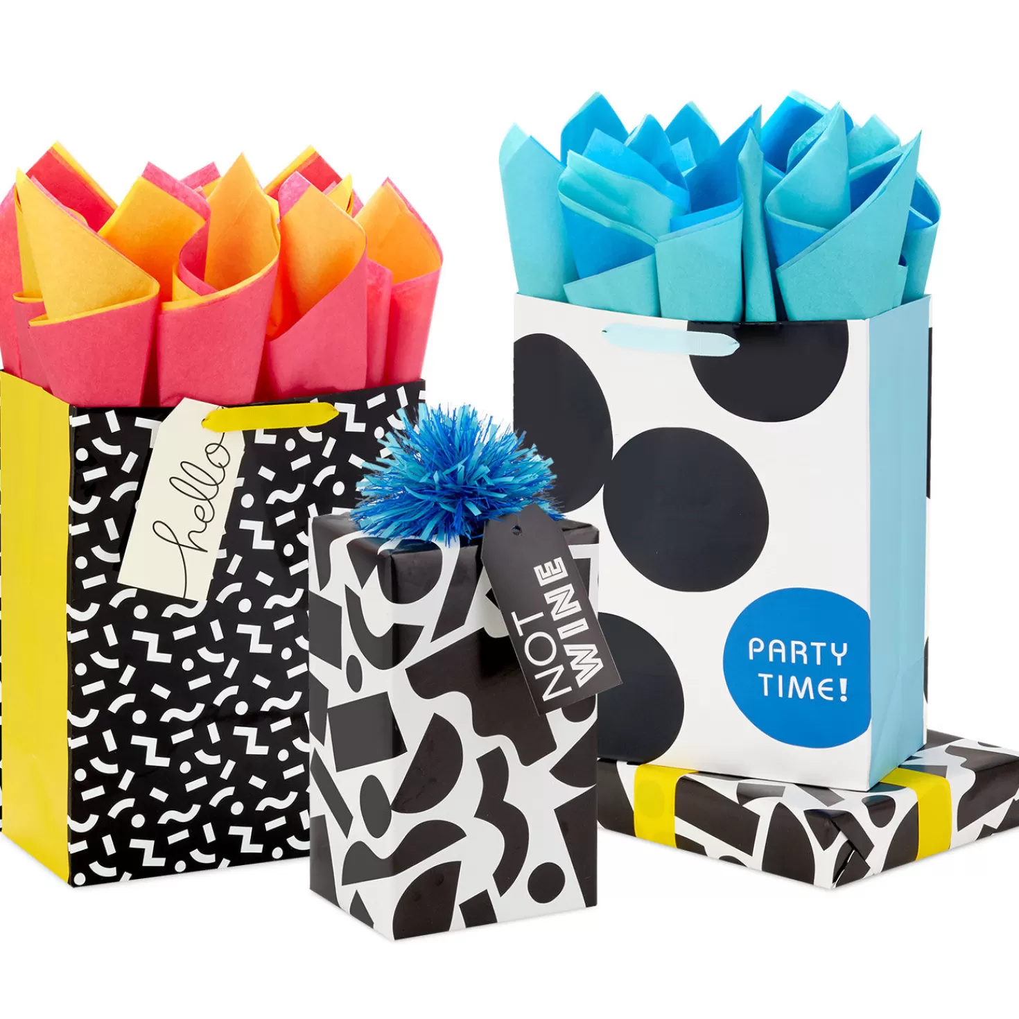 Birthday>Hallmark Graphic Glam Gift Wrap Collection