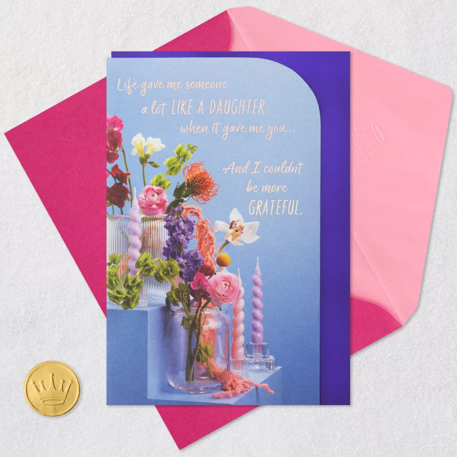 Birthday>Hallmark Grateful For You Birthday Card For Like A Daughter