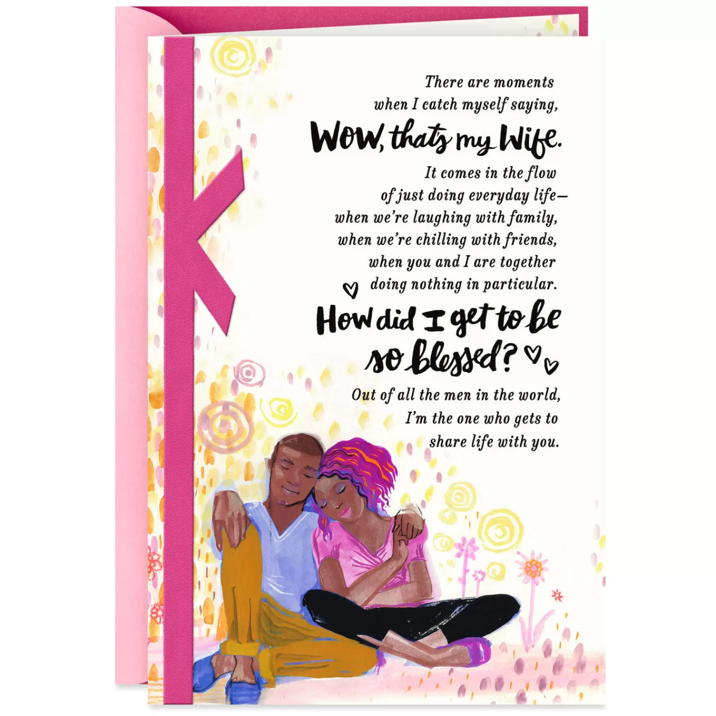 Birthday>Hallmark Grateful Husband Religious Birthday Card For Wife